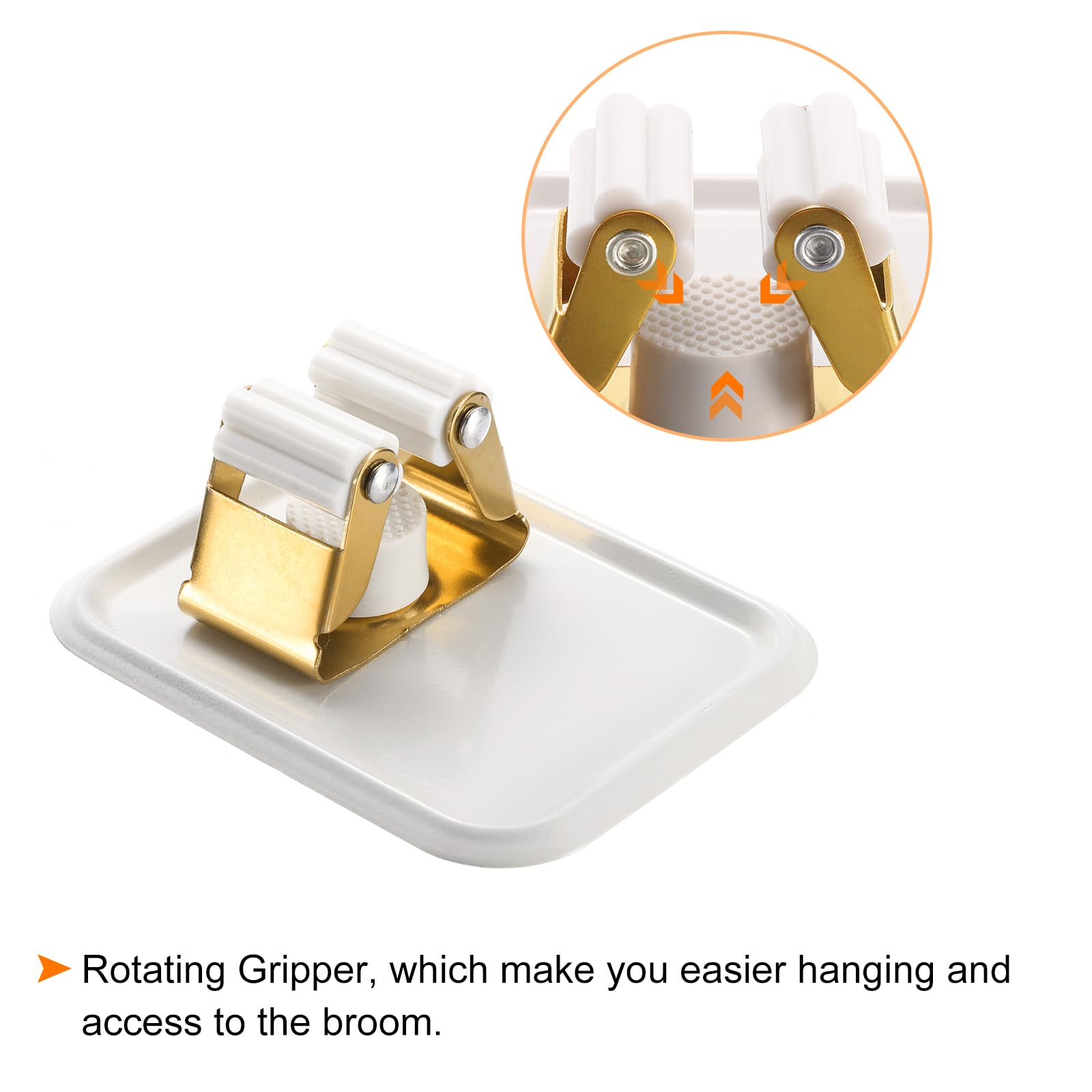 4pcs Mop Broom Holder Wall Mount