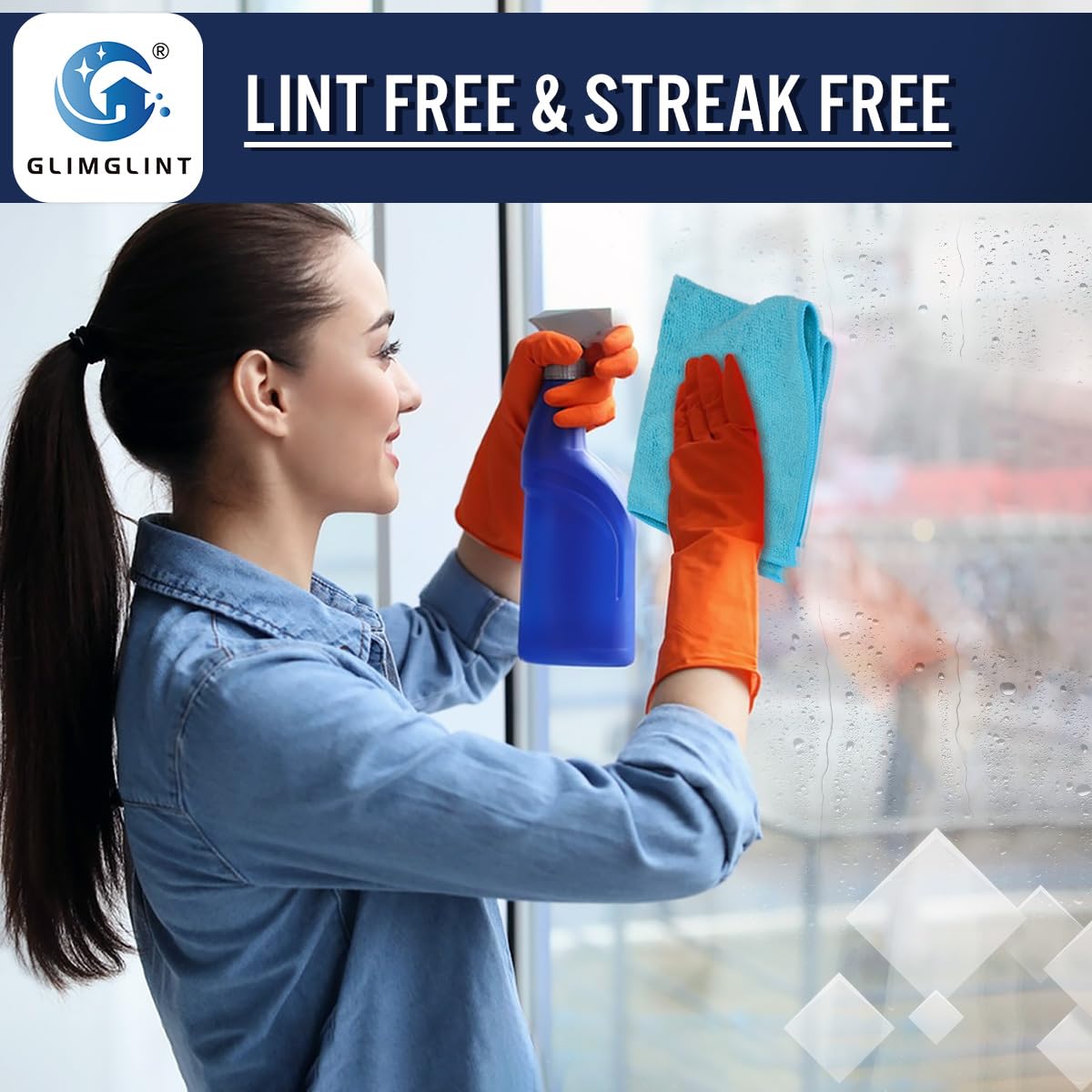 Microfiber Cleaning Cloth (150 Count)