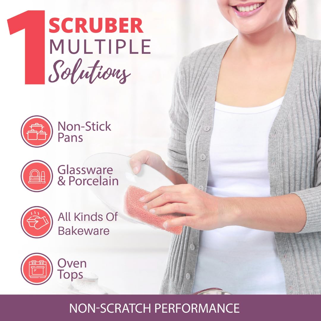 Silicone Dish Sponge Scrubbers
