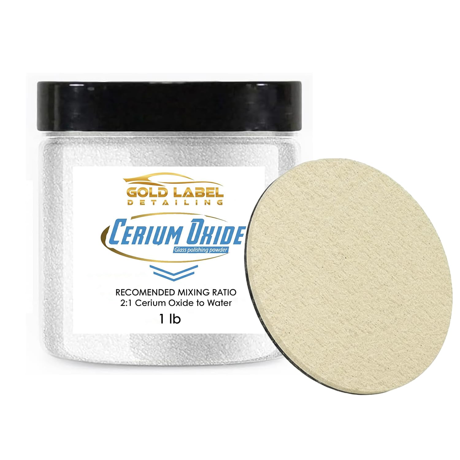 Optical Grade Cerium Oxide 1lb Glass Repair Powder