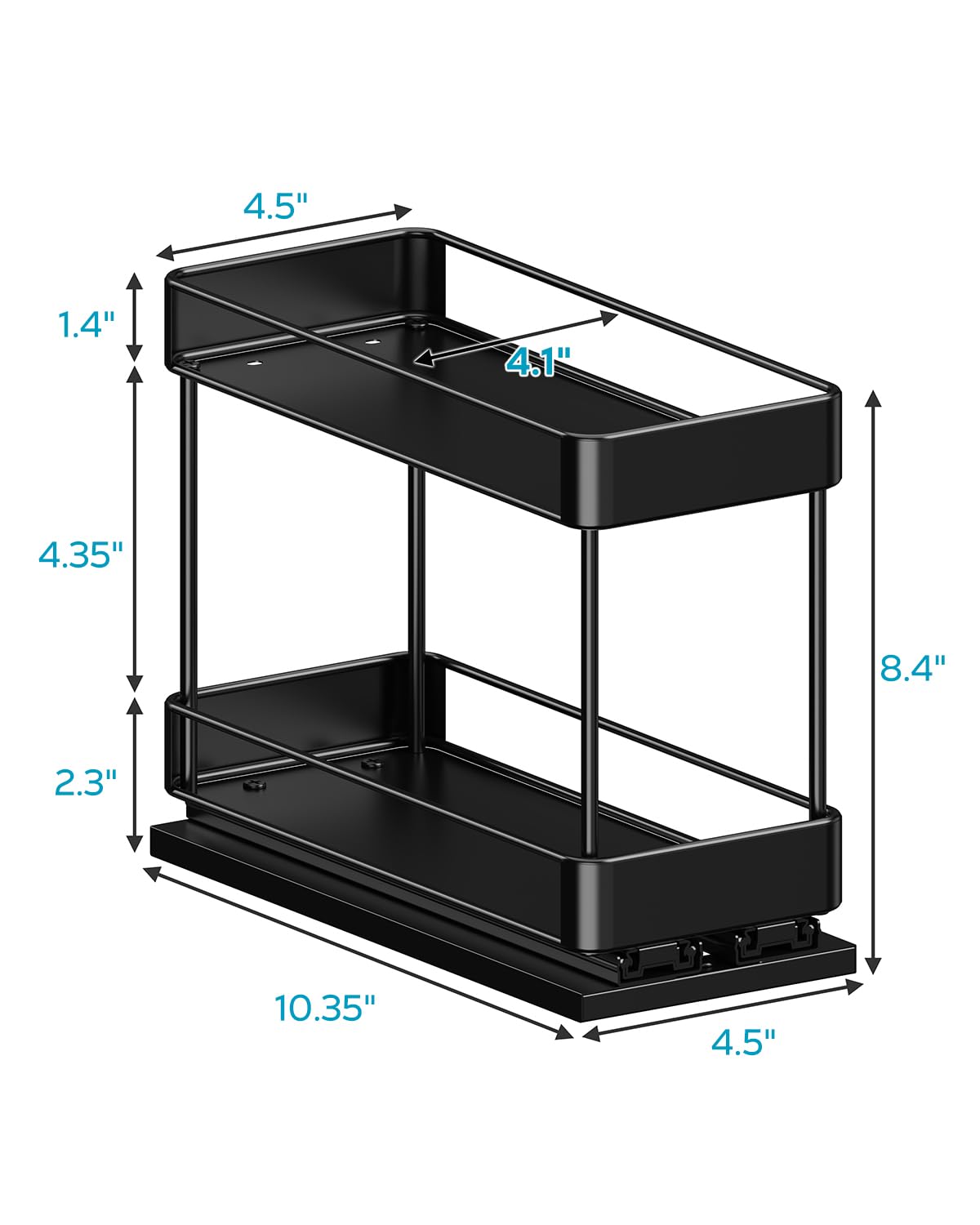 Pull Out Spice Rack Organizer