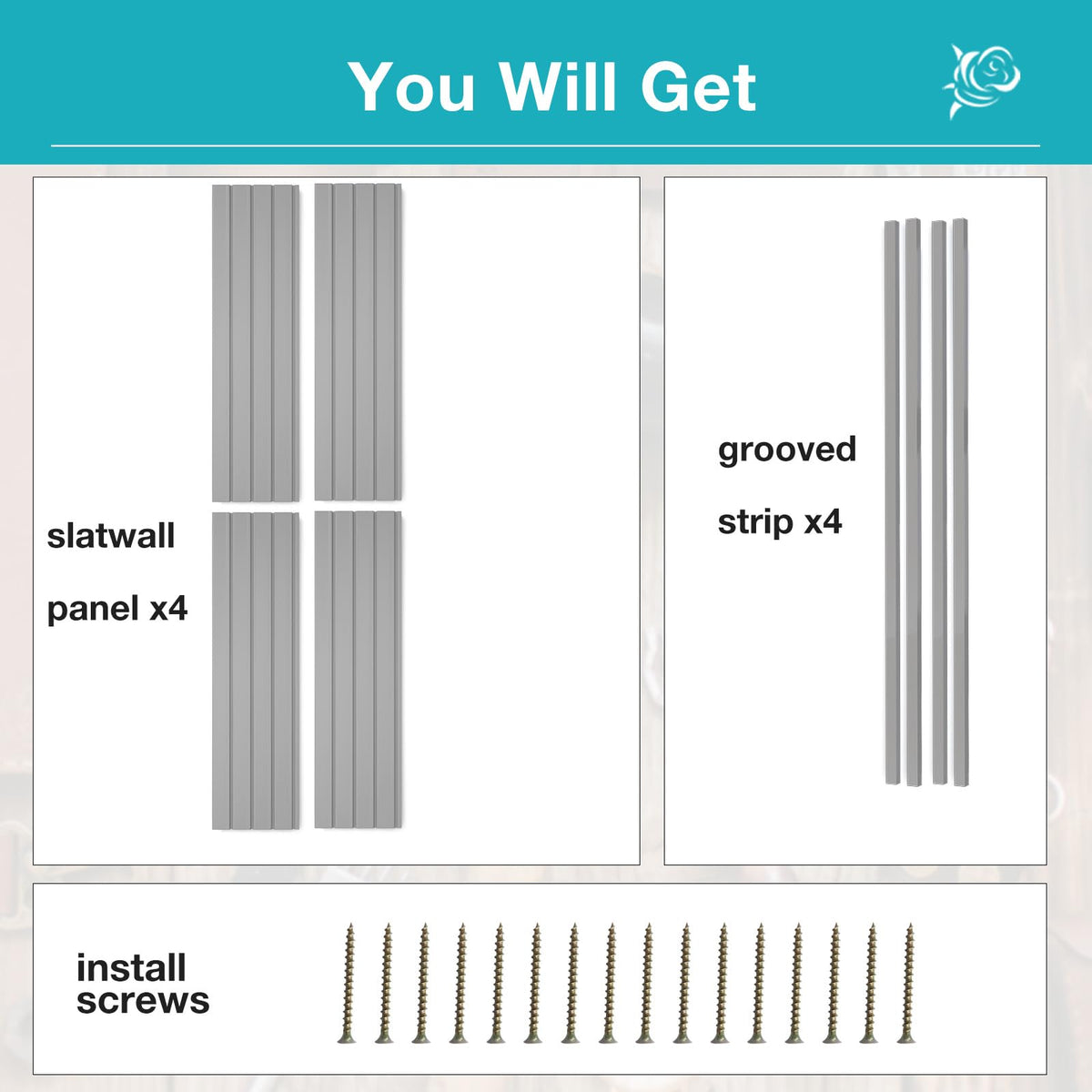 Slatwall Panel Wall Storage Systems