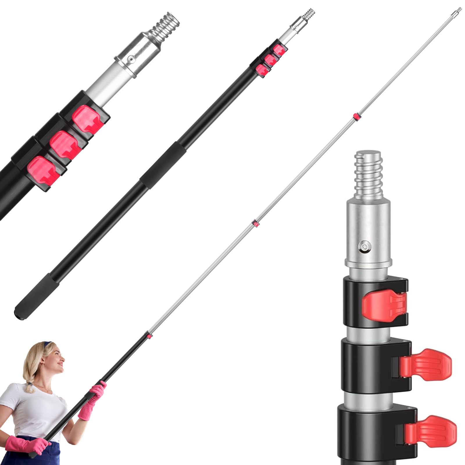 12 FT Telescoping Extension Pole