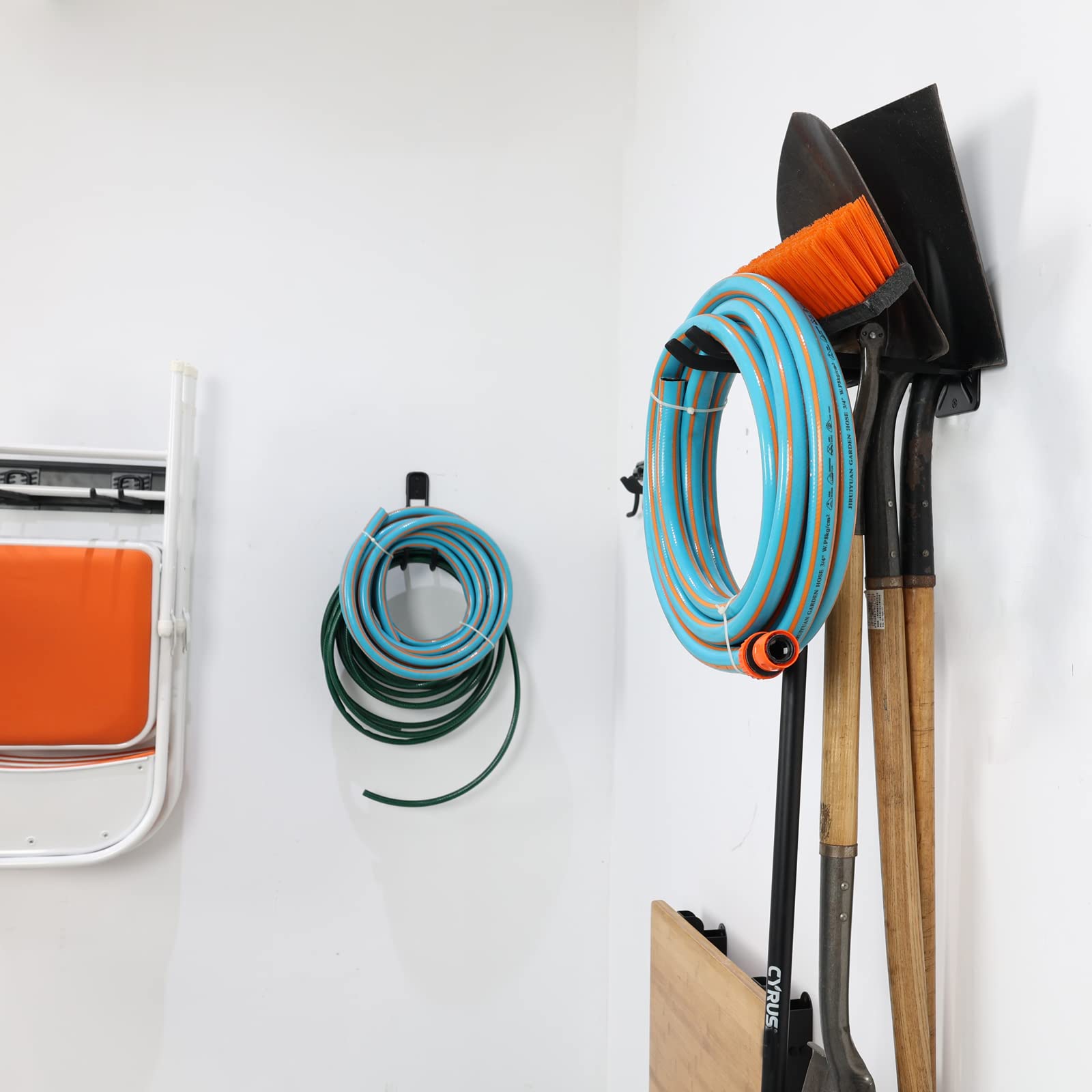 Wall Mount Garage Hooks (2 Count)