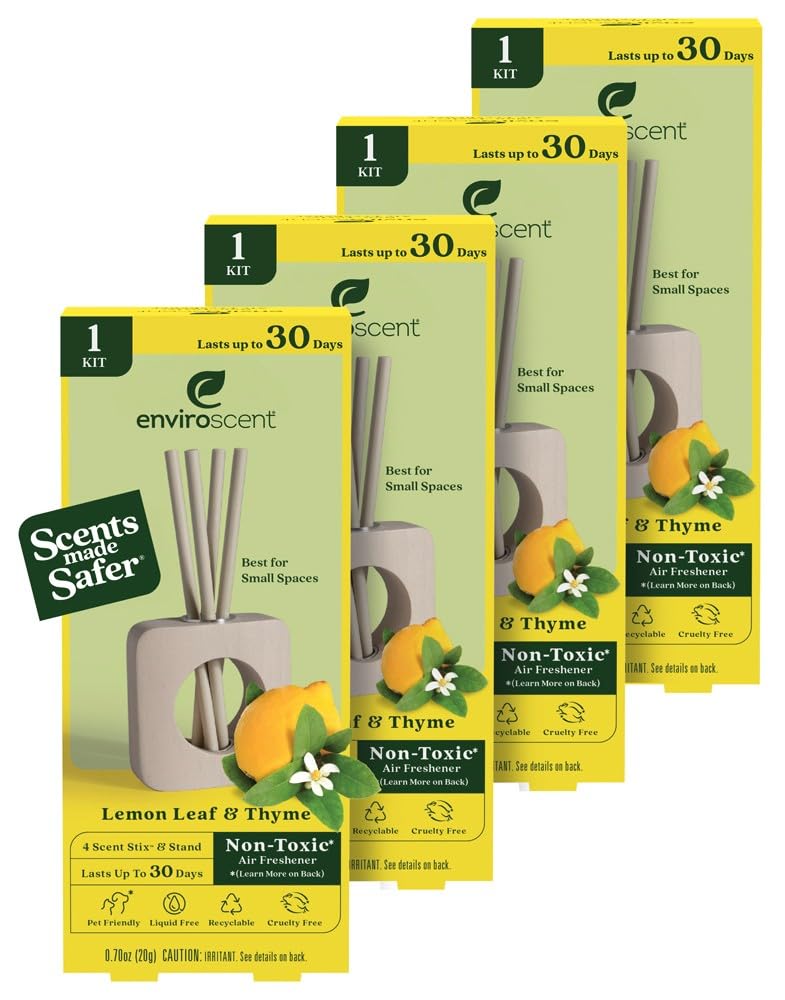Scent Stix™ Starter Kit with Mango Wood Stand & Refill (4 Count)
