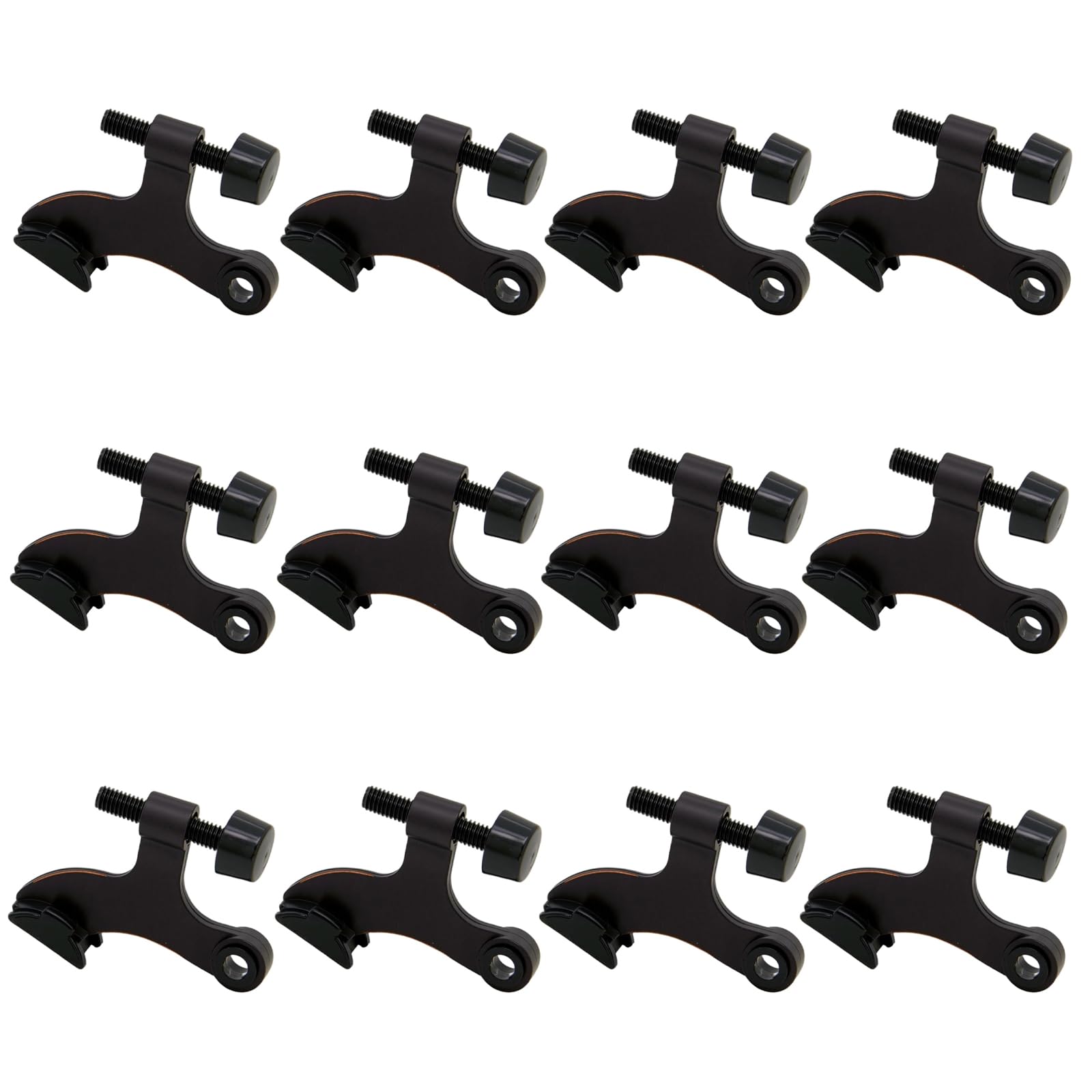12 Pack Hinge Pin Oil Rubbed Bronze Door Stopper (12 Count)
