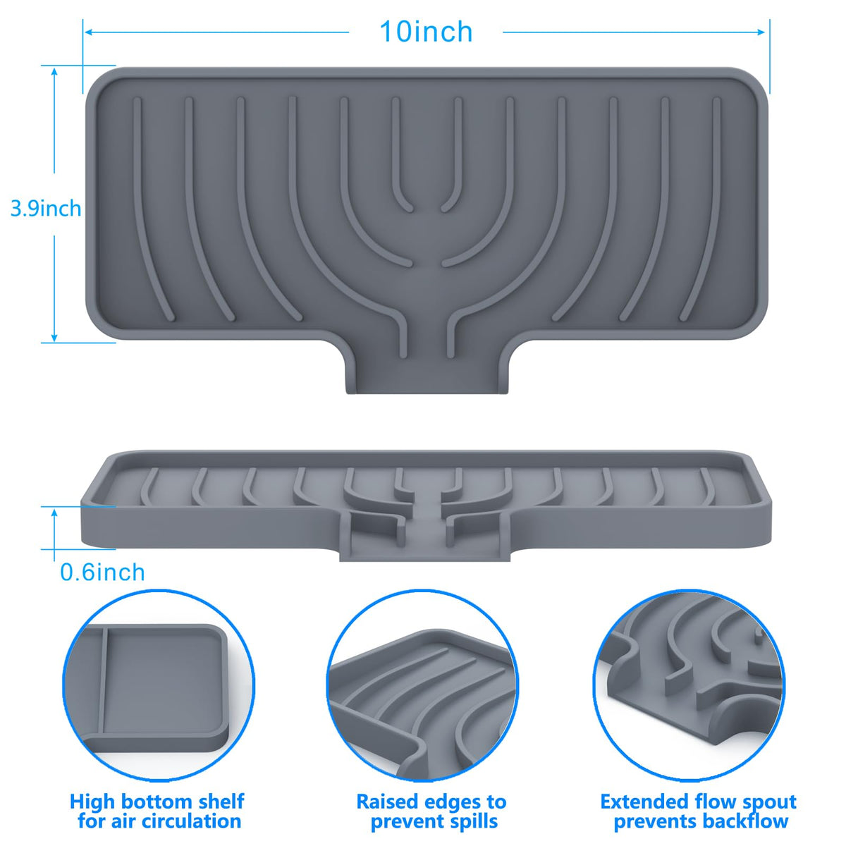 Sponge Holder for Kitchen Sink