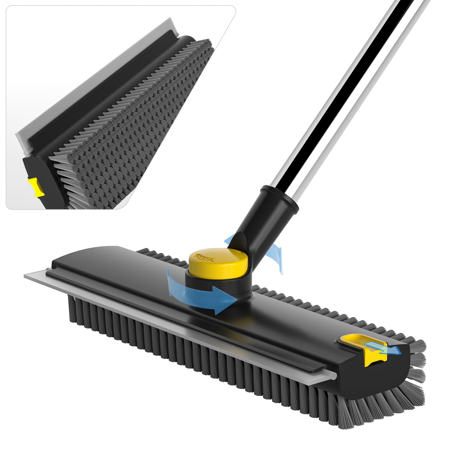Floor Scrub Brush with Long Handle