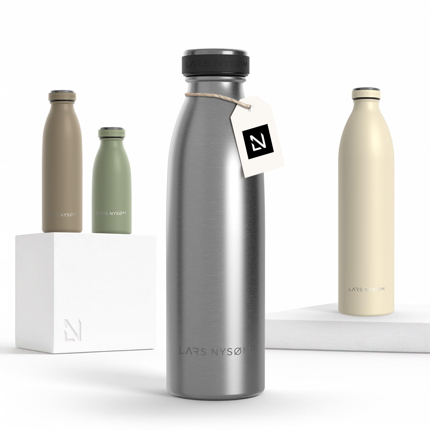 Stainless Steel Insulated Water Bottle 12oz 17oz 25oz 34oz 51oz