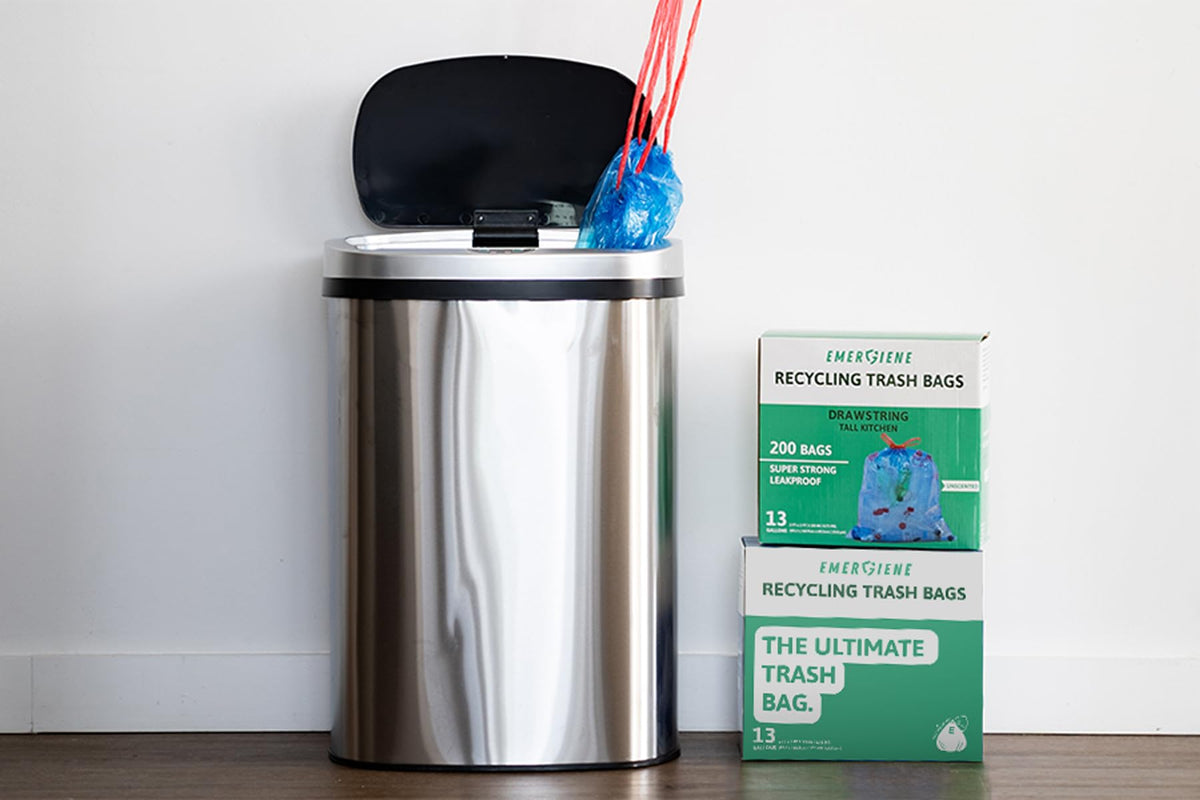 13 Gallon Recycling Trash Bags (200 Count)