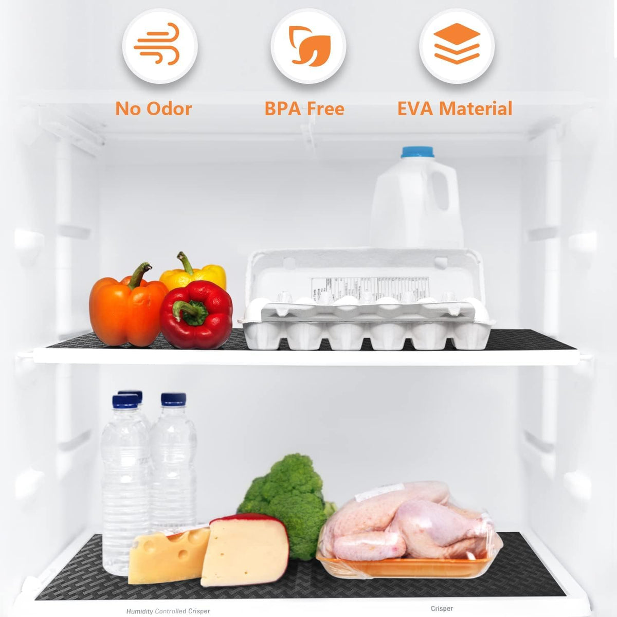 Shelf Liners for Kitchen Cabinets Non Adhensive (835.28 sq inches)