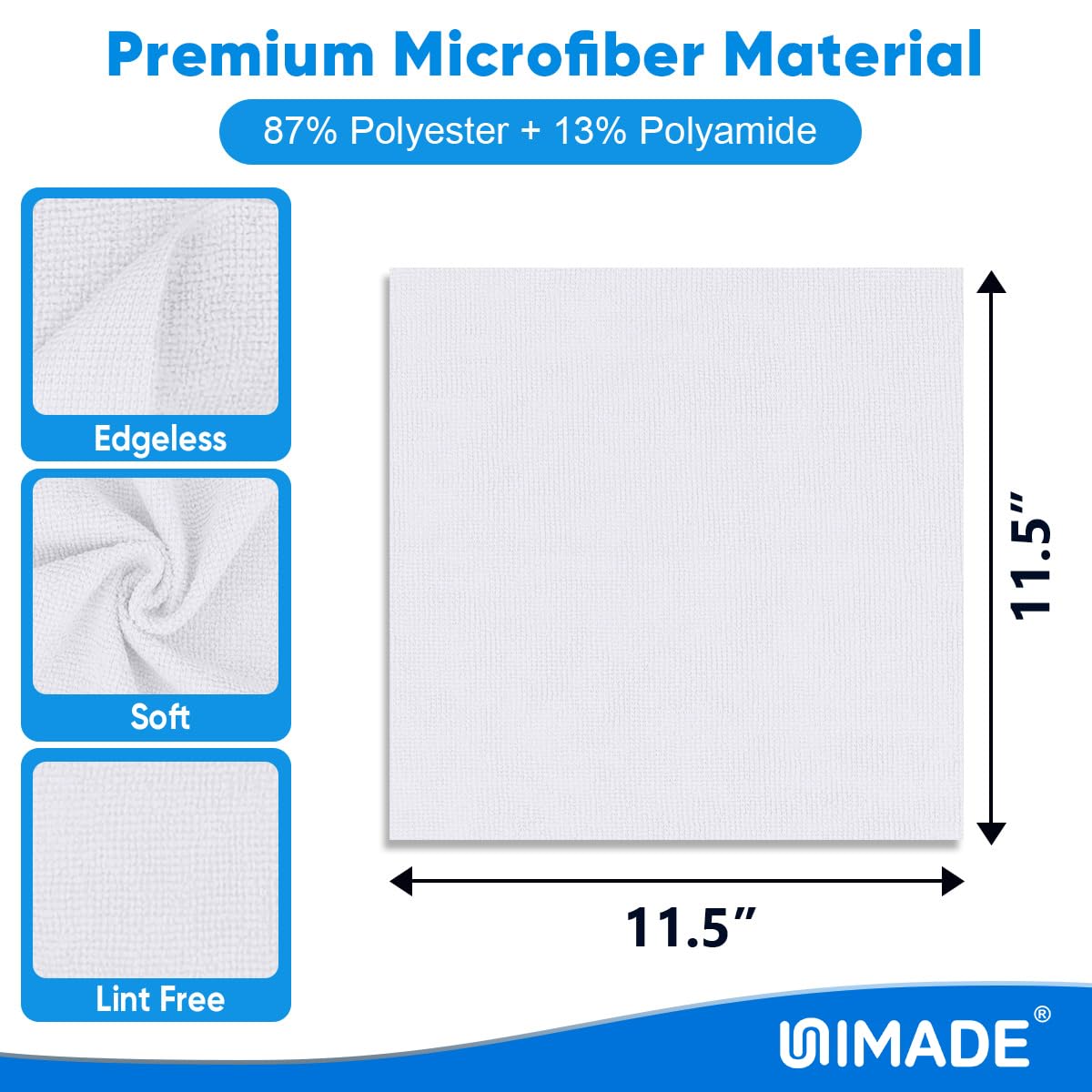 Microfiber Cleaning Cloth (20 Count)
