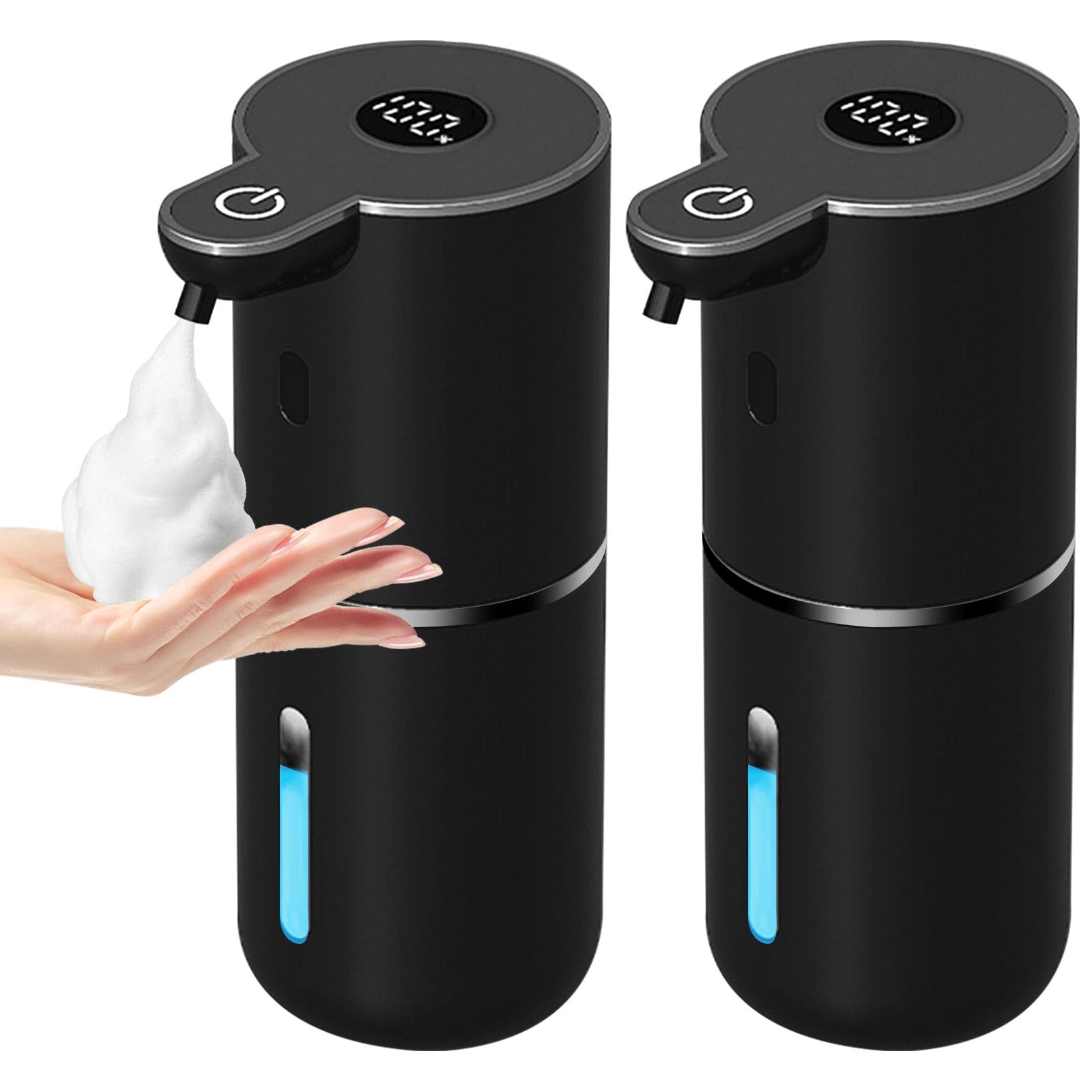 2 Pack Automatic Foaming Soap Dispenser Touchless