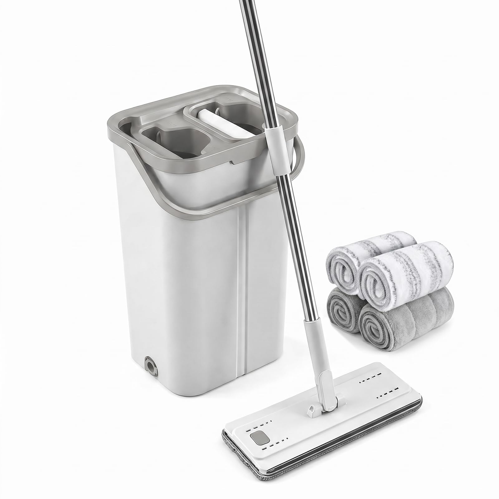 Mop and Bucket with Wringer Set