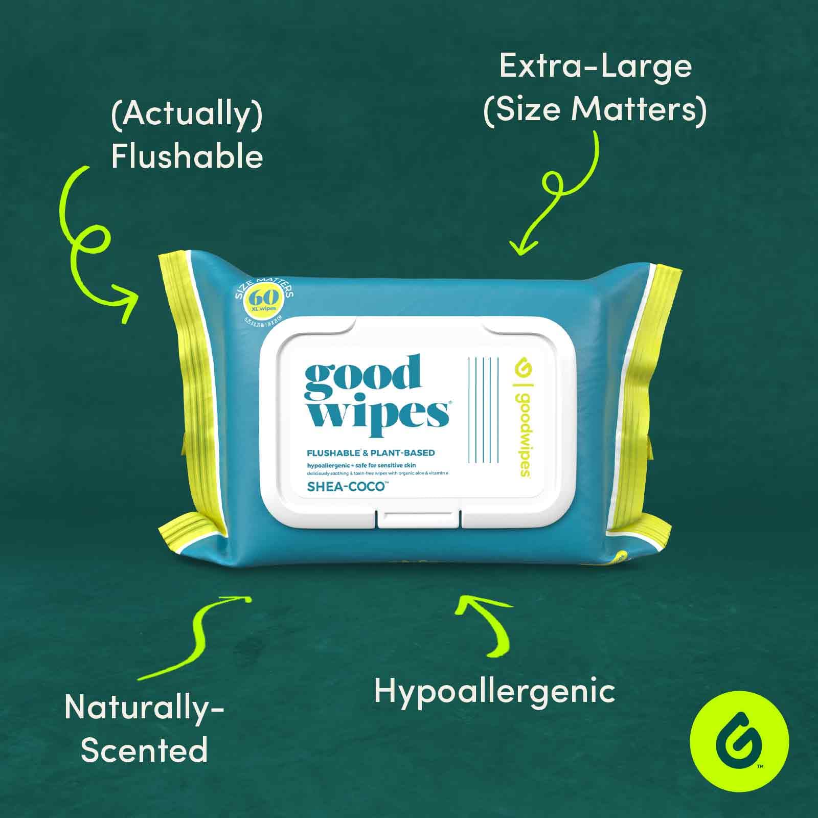 Flushable & Plant (60 Count)