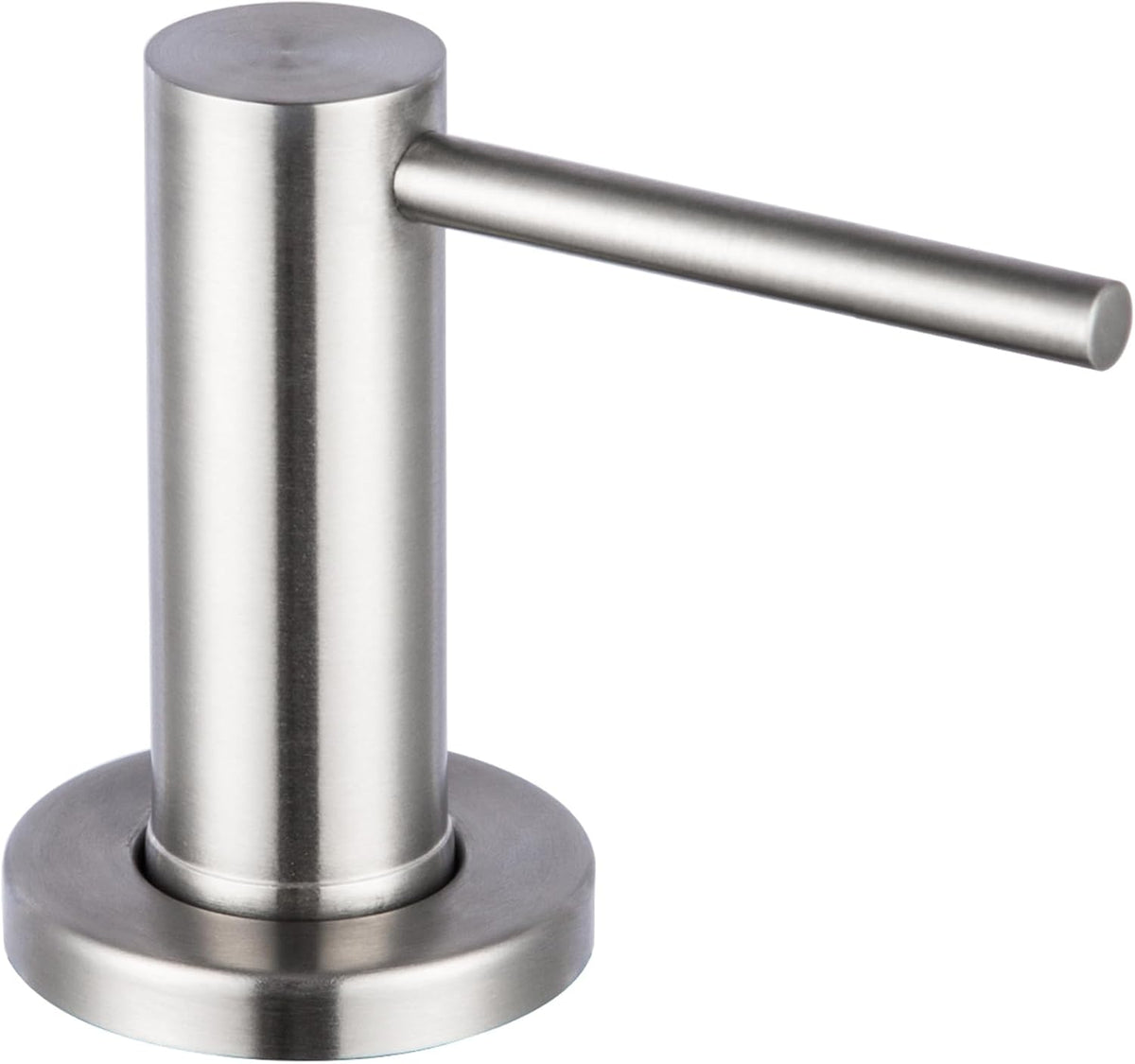 Soap Dispenser for Kitchen Sink Polished Chrome GAPPO Stainless Steel Countertop Pump Hand Lotion Built in Bottlend Lotion Built in Bottle