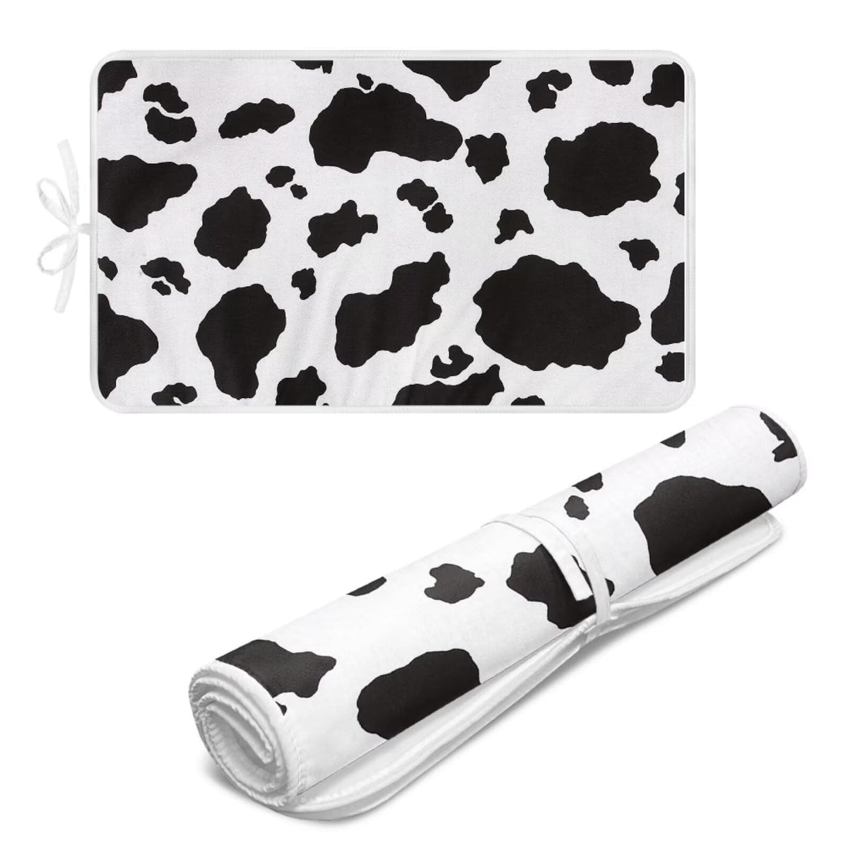 Cow Print Ironing Mat Portable Ironing Pad