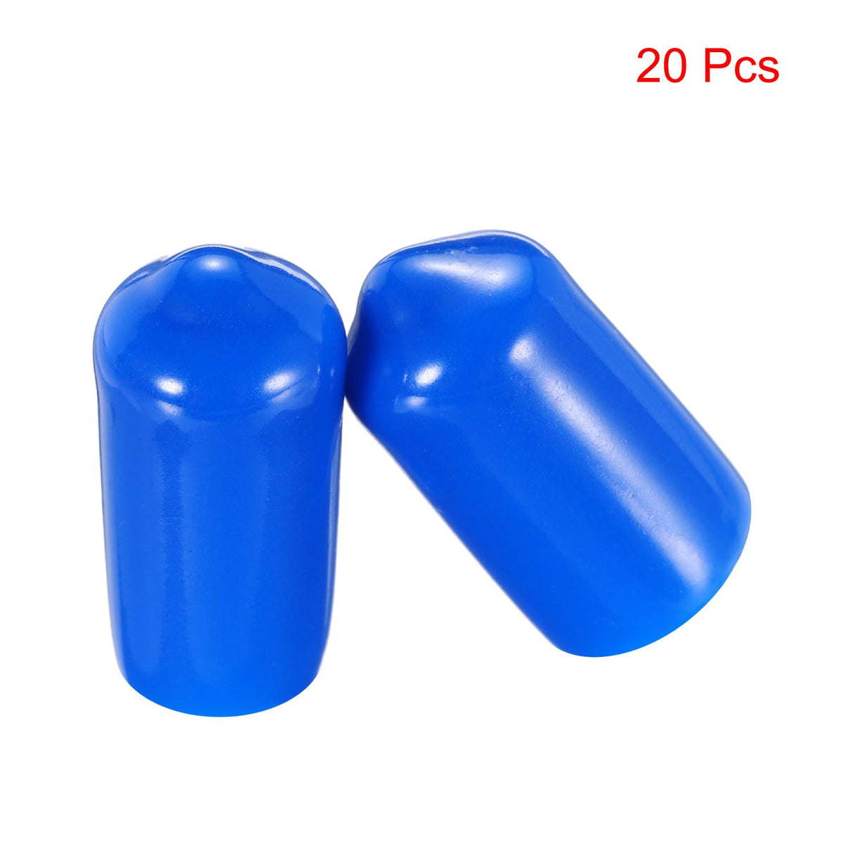 20pcs Rubber End Caps 8mm