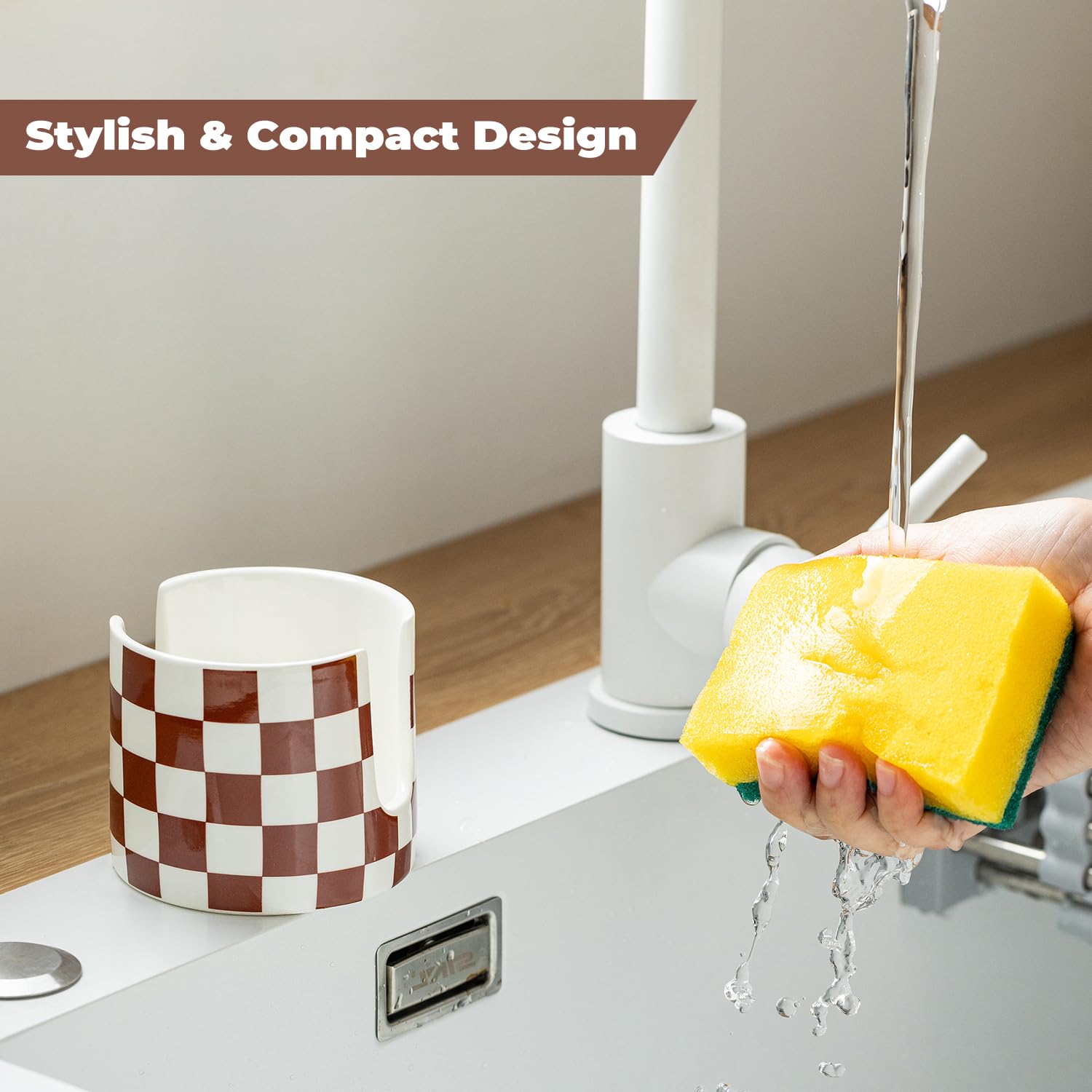 Sponge Holder for Kitchen Sink