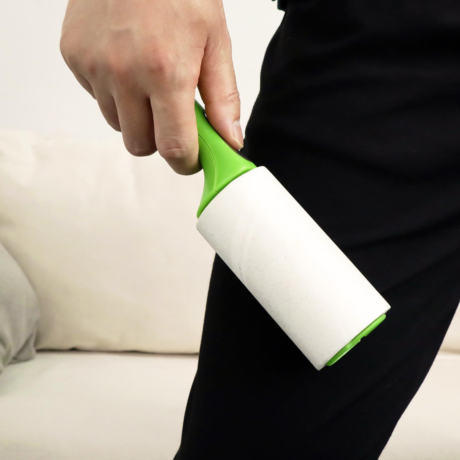 4 inch Lint Roller Refills for PetLovers Evercare Amazon and Other Lint Roller Replacement Refills 4 inch Extra Sticky 60 Sheets per Roll 5 Pack Total 300 Sheets (300 Count)