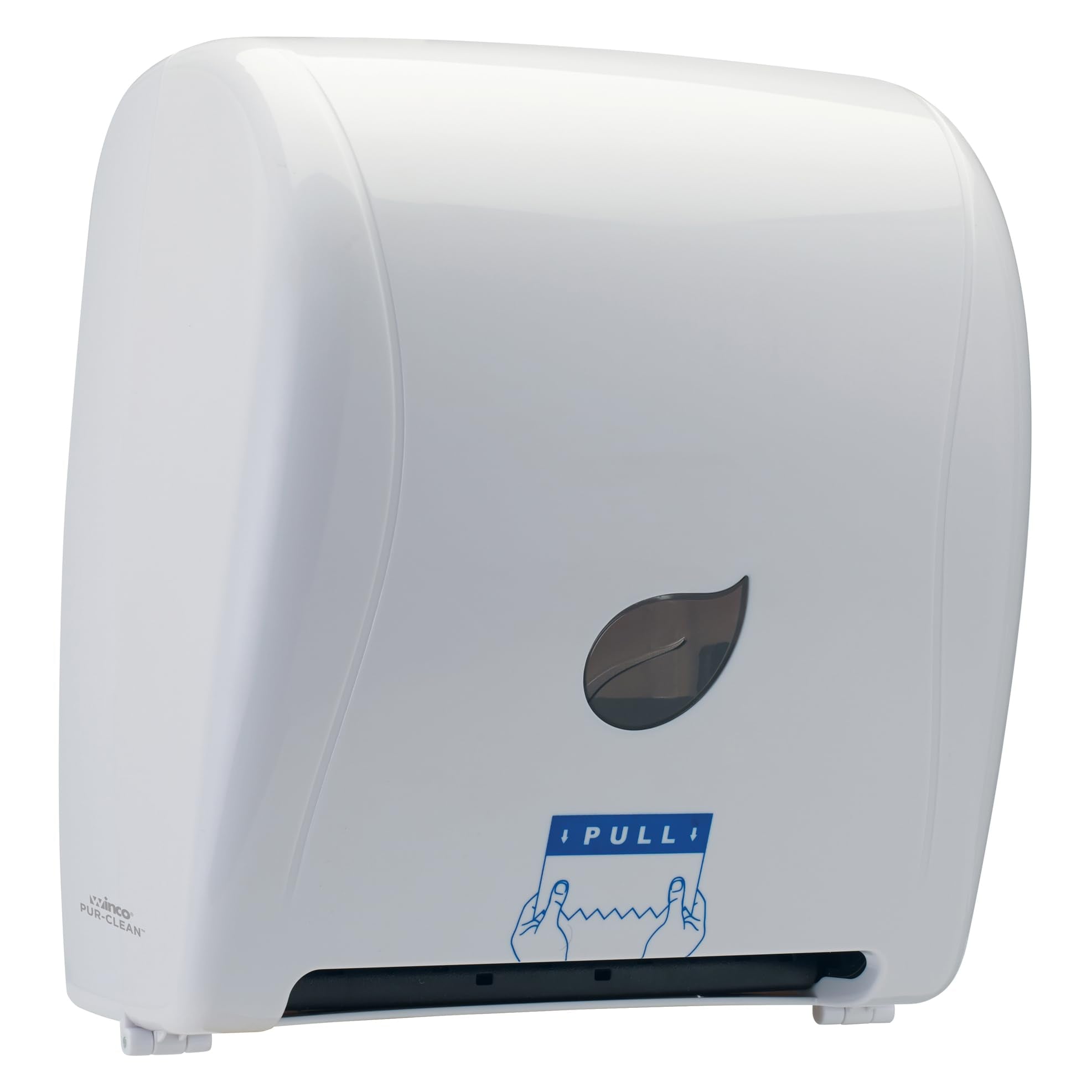 9" White Commercial Wall Mount Paper Towel Dispenser