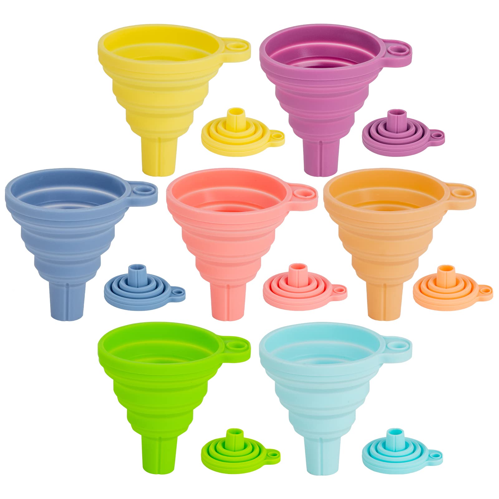 Kitchen Funnel Set 7 Pack (7 Count)