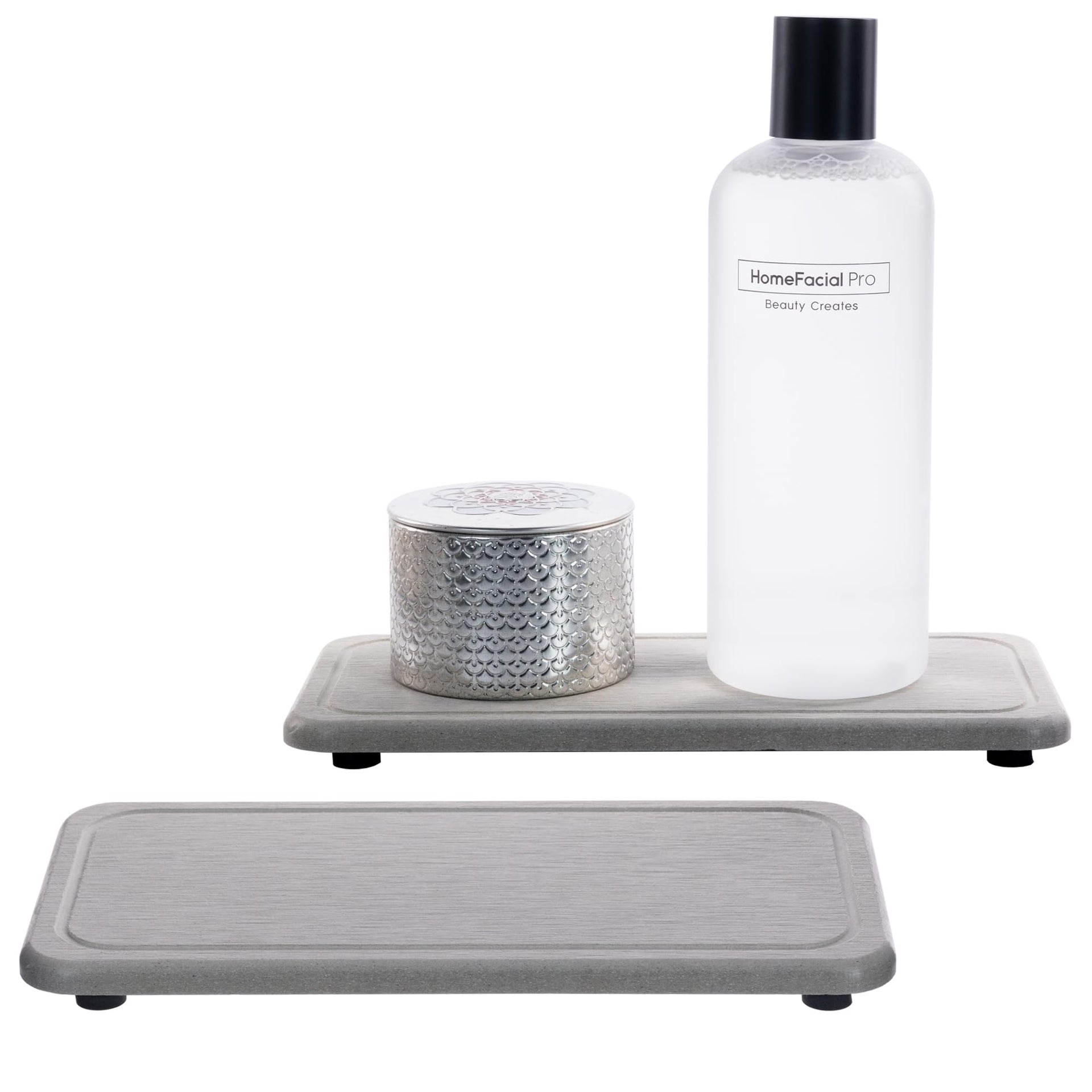 2 Pcs Sink Stone Soap Trays (2 Count)