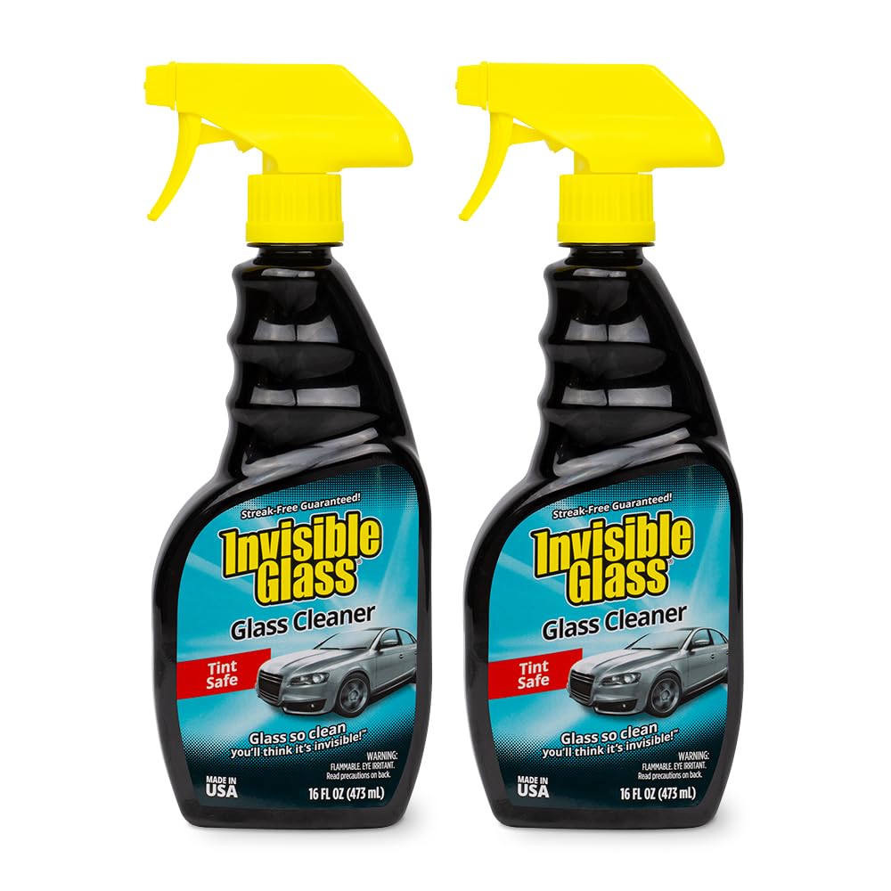 92163 2PK Premium Glass Cleaner Spray for Car Windshields and Windows (32 Fl Oz)