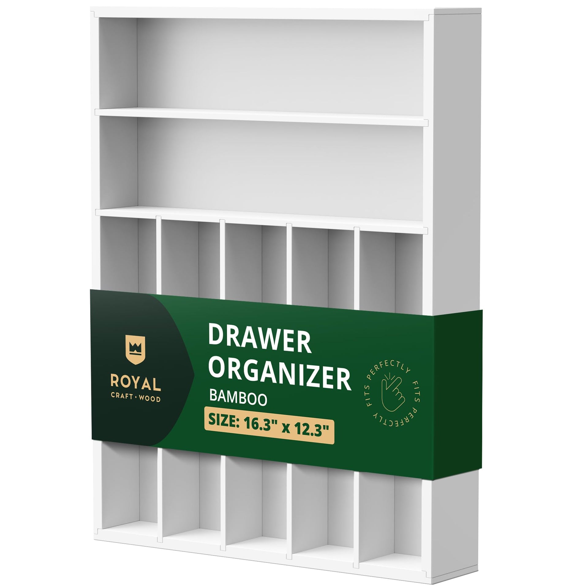 Luxury Bamboo Kitchen Drawer Organizer