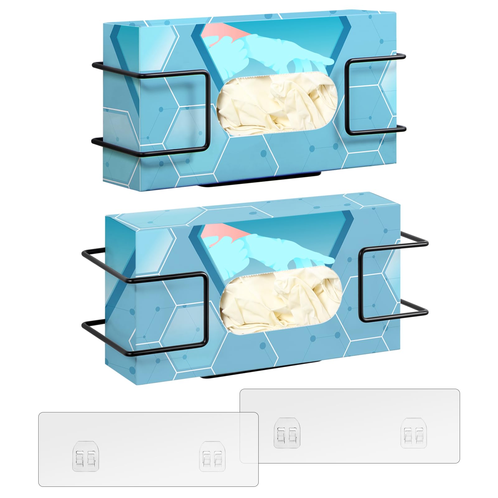 Glove Box Holder Wall Mount Dispenser
