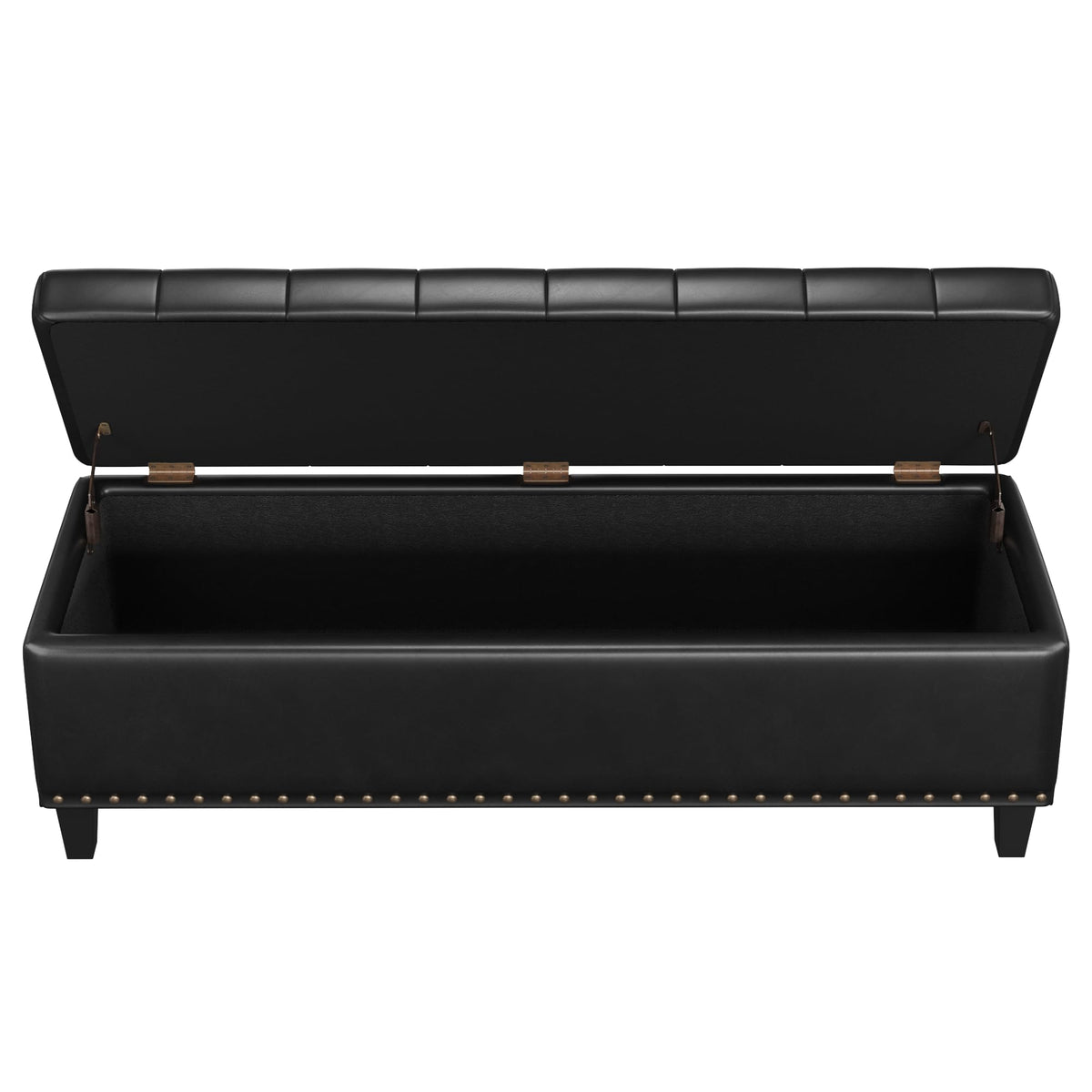 51 Inch Storage Ottoman Bench