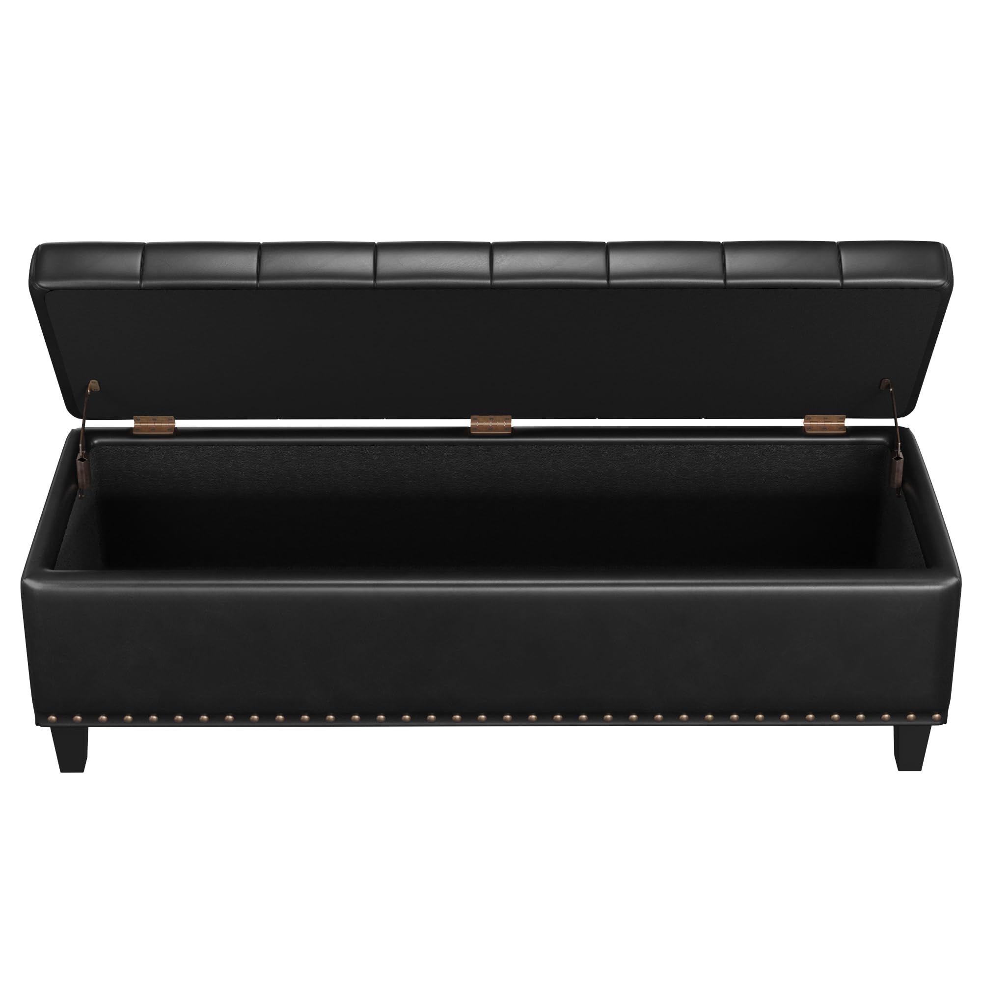 51 Inch Storage Ottoman Bench