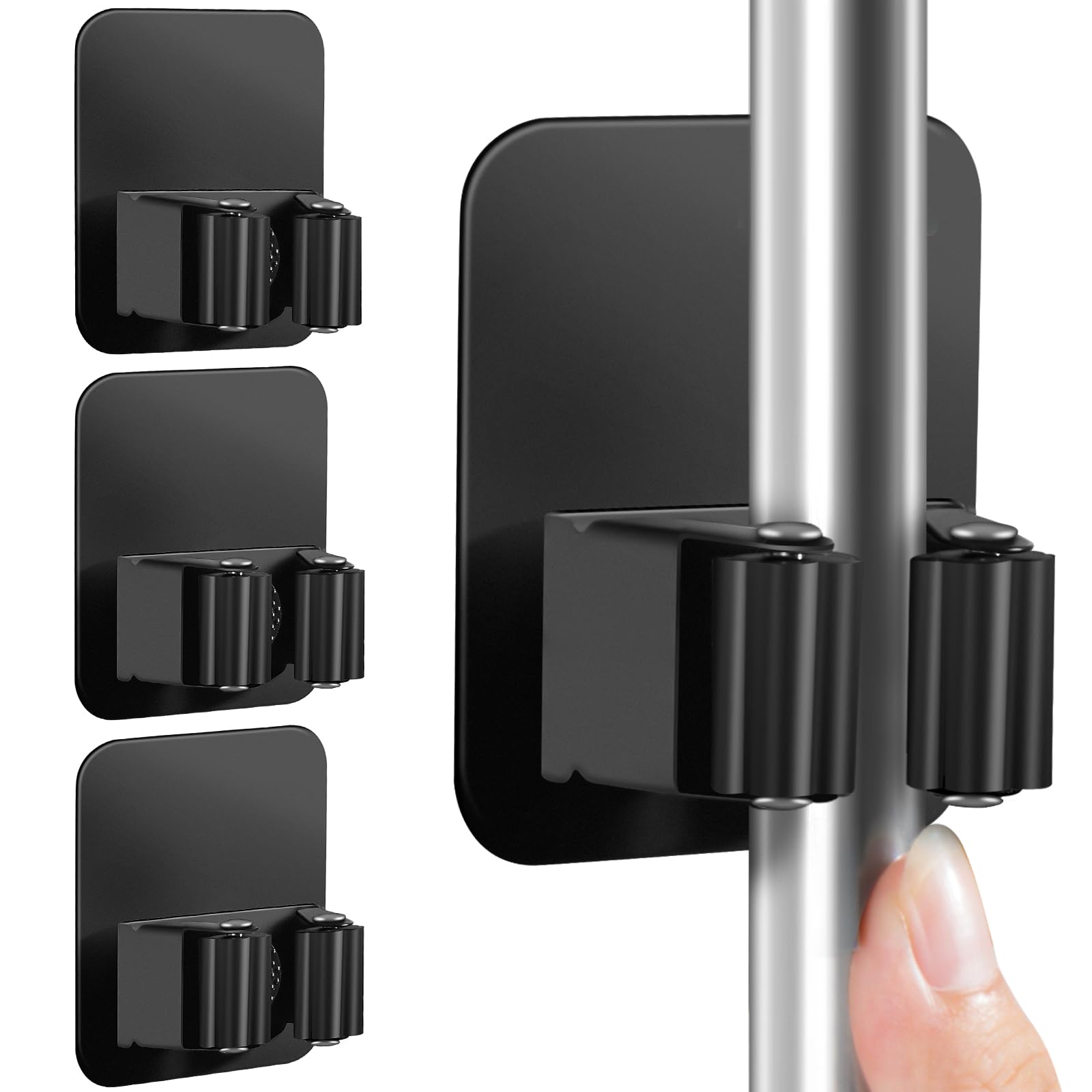 8 Pack Broom Holder Wall Mount (8 Count)