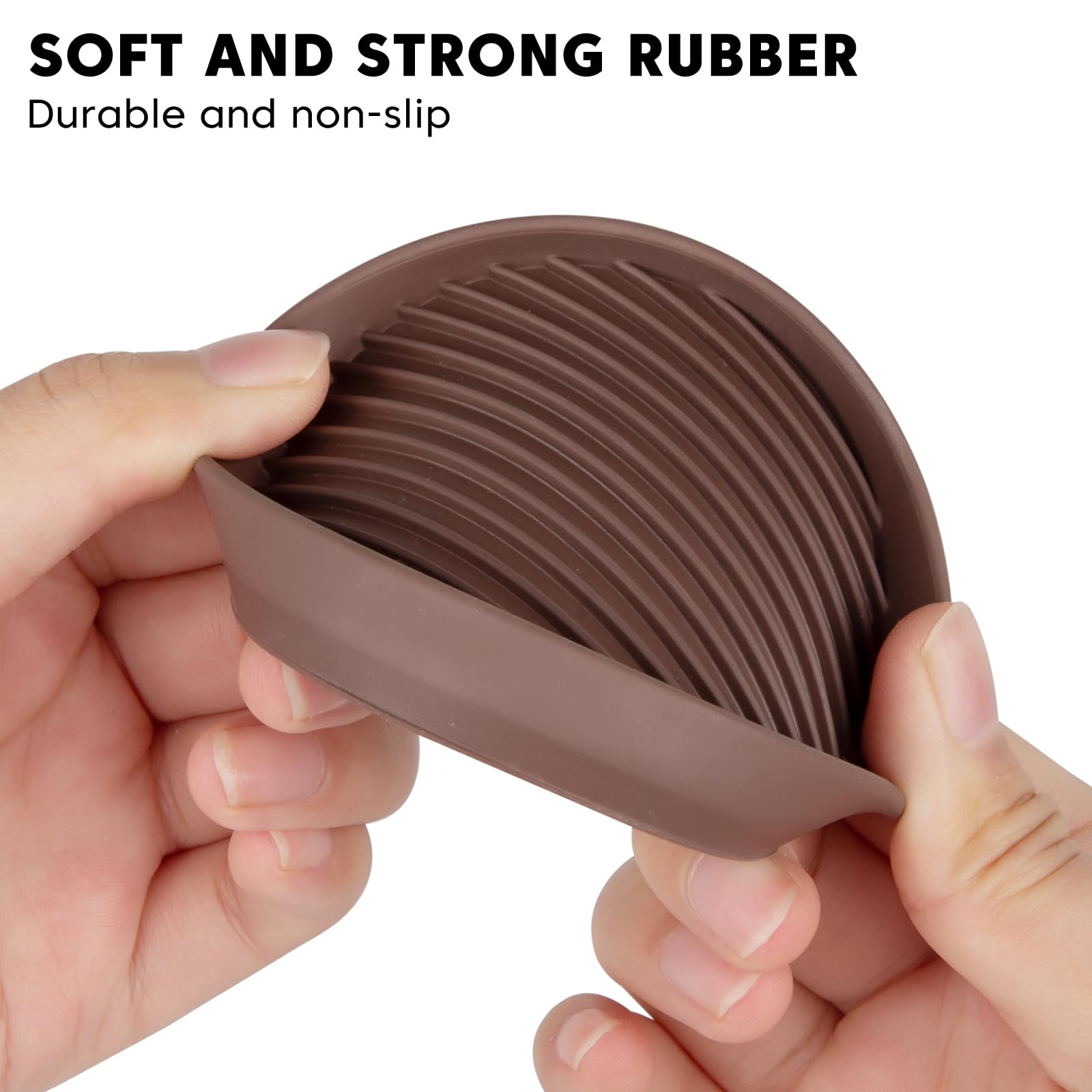 Rubber Non Slip Furniture Pads (8 Count)