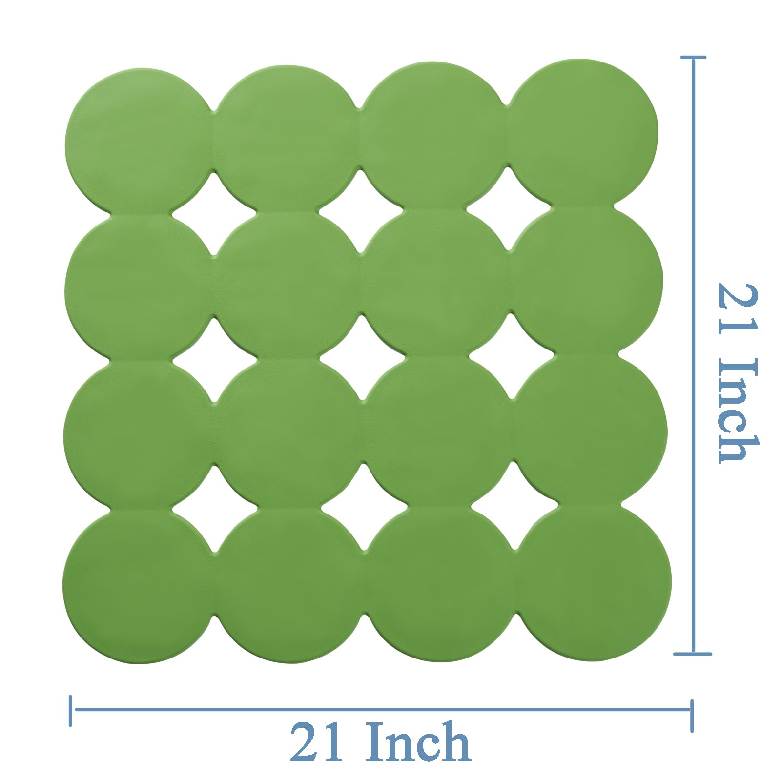 Square Shower Mat Nonslip