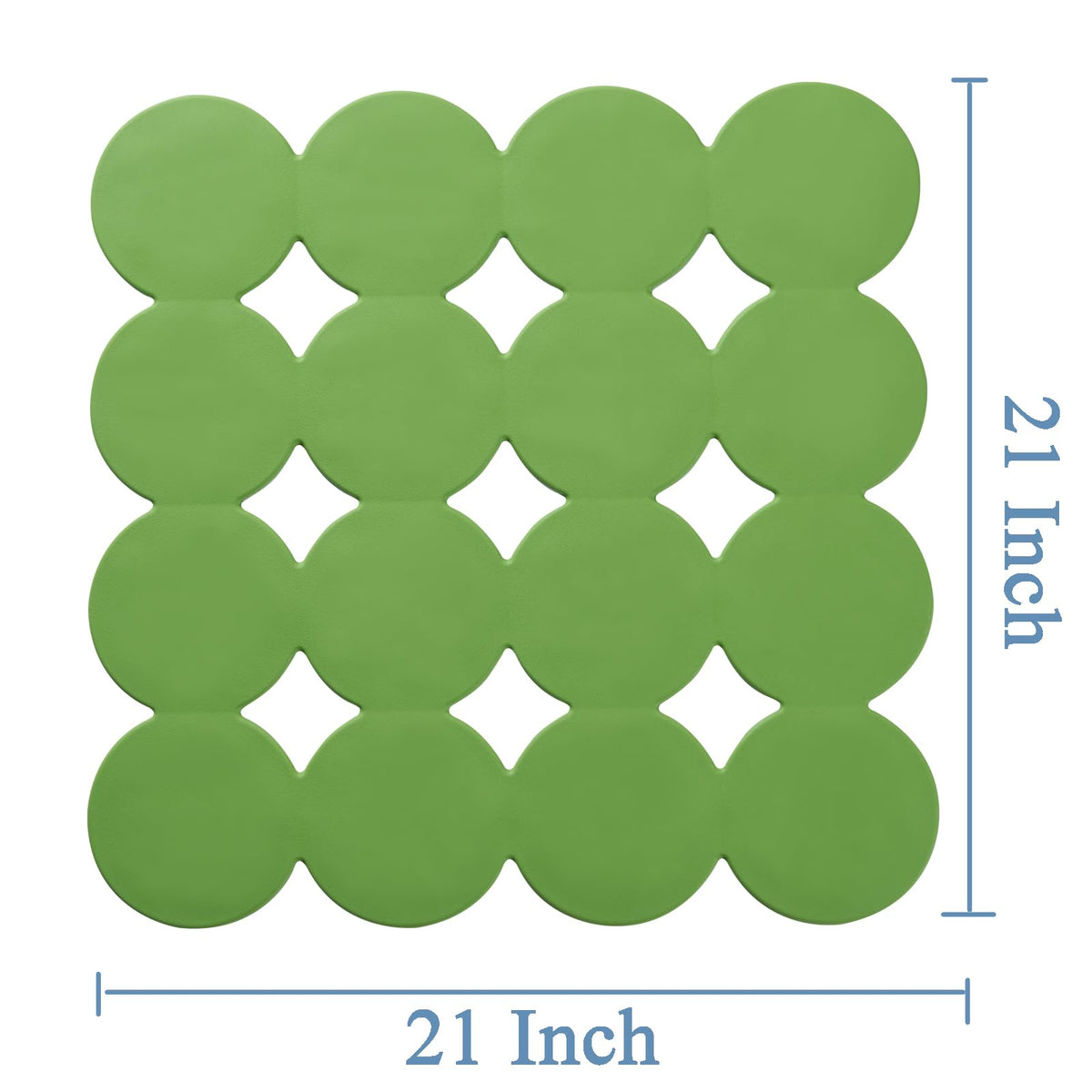 Square Shower Mat Nonslip