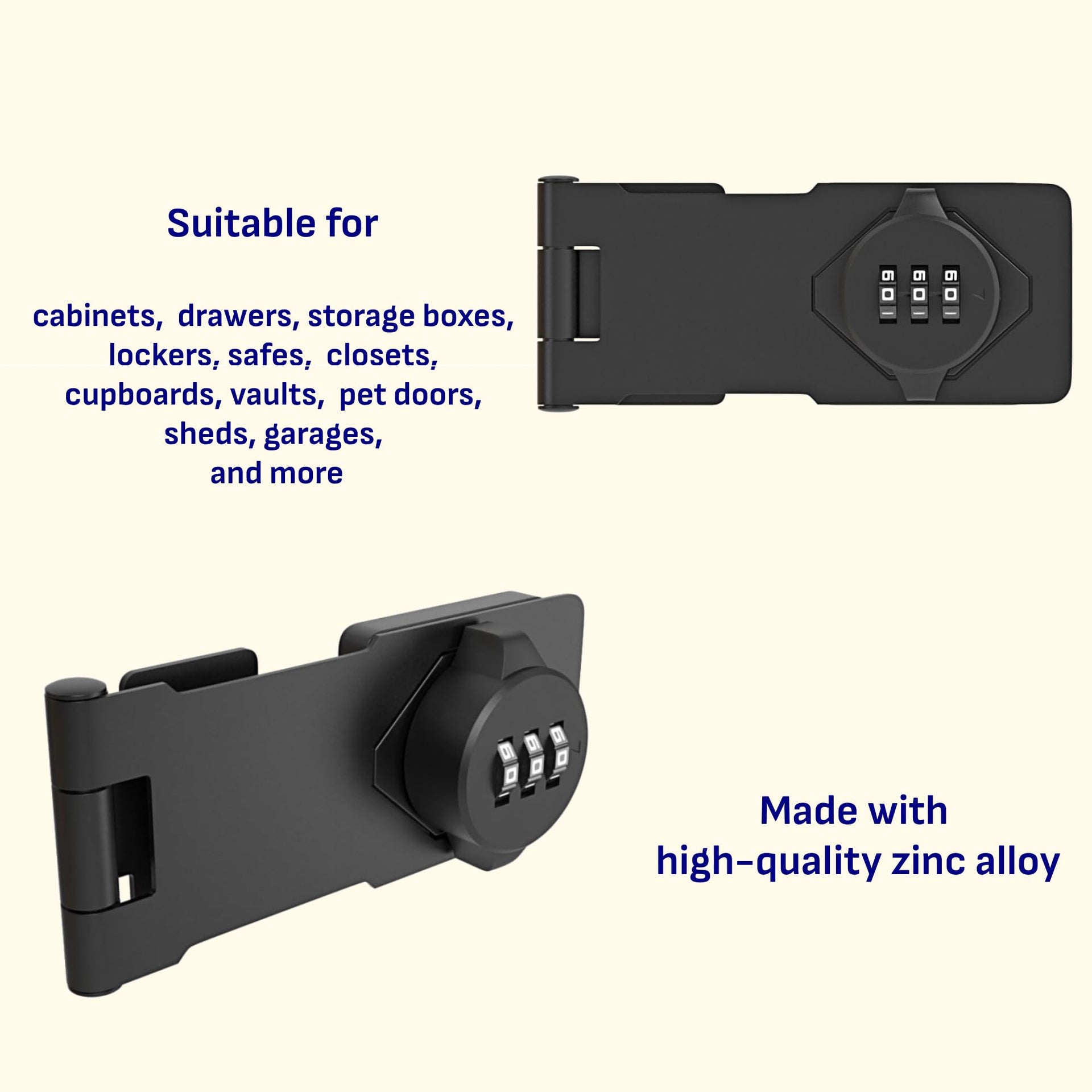 3 Digit Combination Lock