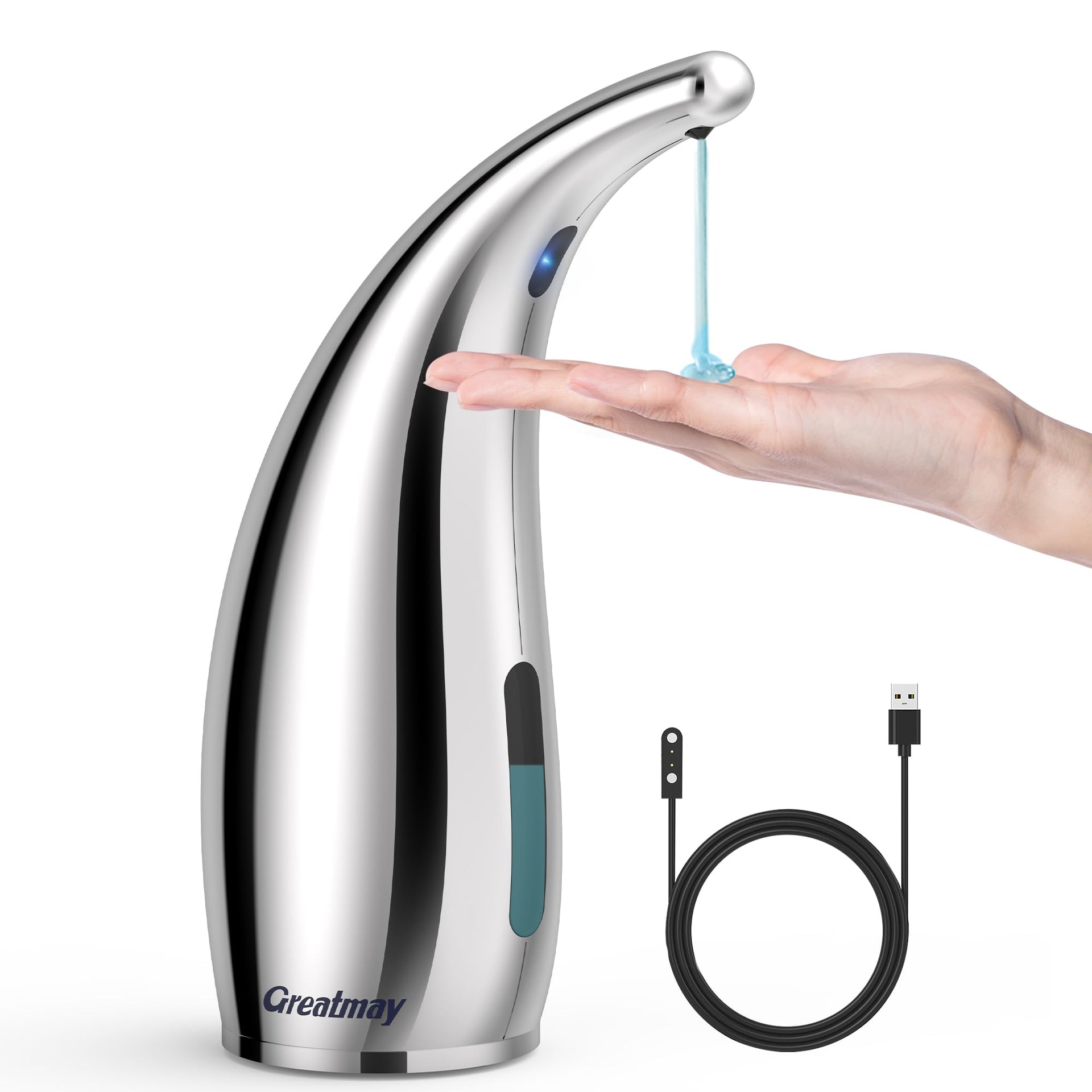 Automatic Soap Dispenser Touchless Rechargeable 10 oz