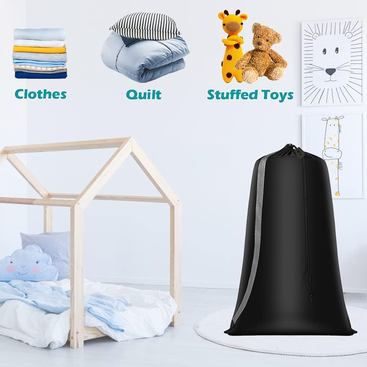 Heavy Duty Laundry Bag (2 Count)