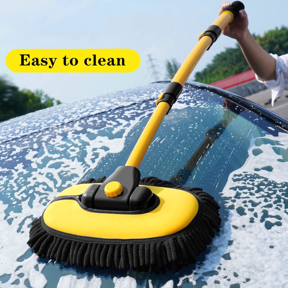 Car Wash Brush with Long Handle