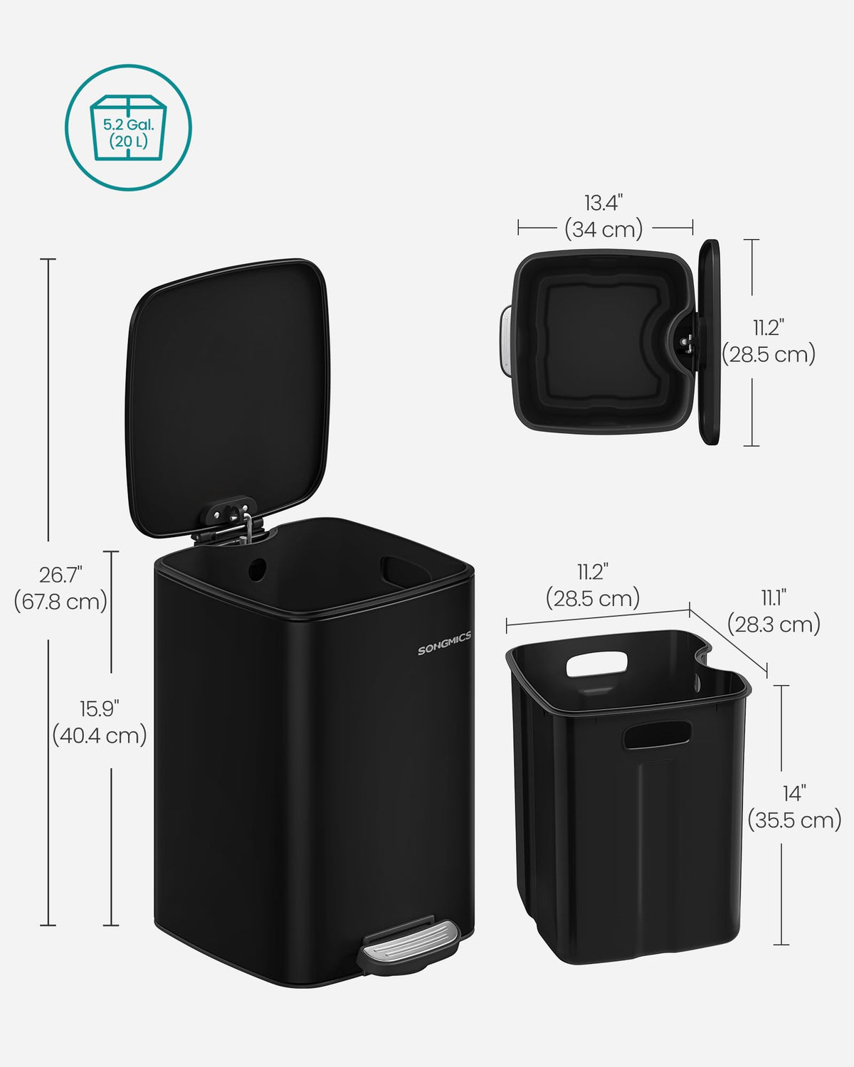 Kitchen Trash Can