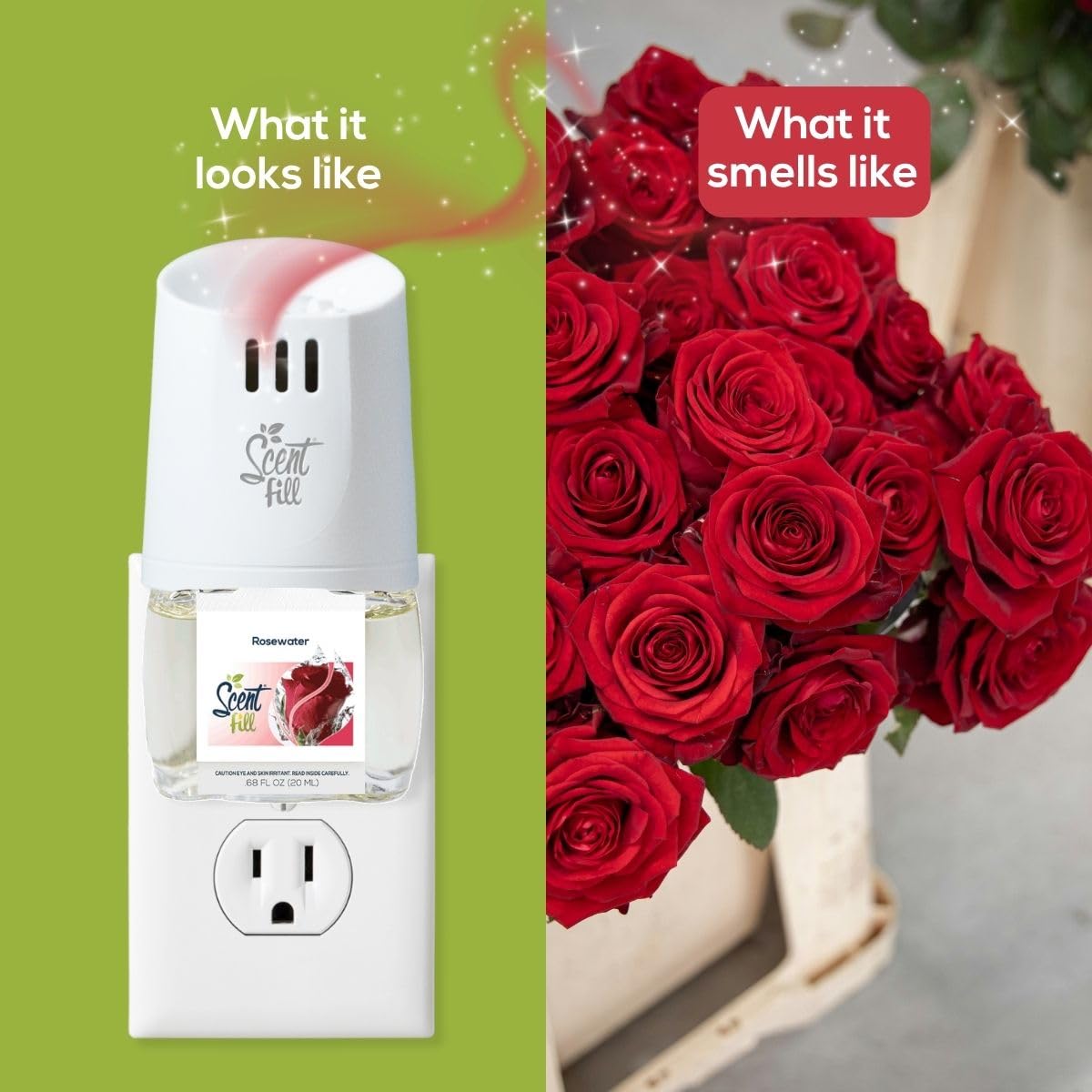 Rosewater Plug in Air Freshener (2.72 Fl Oz)