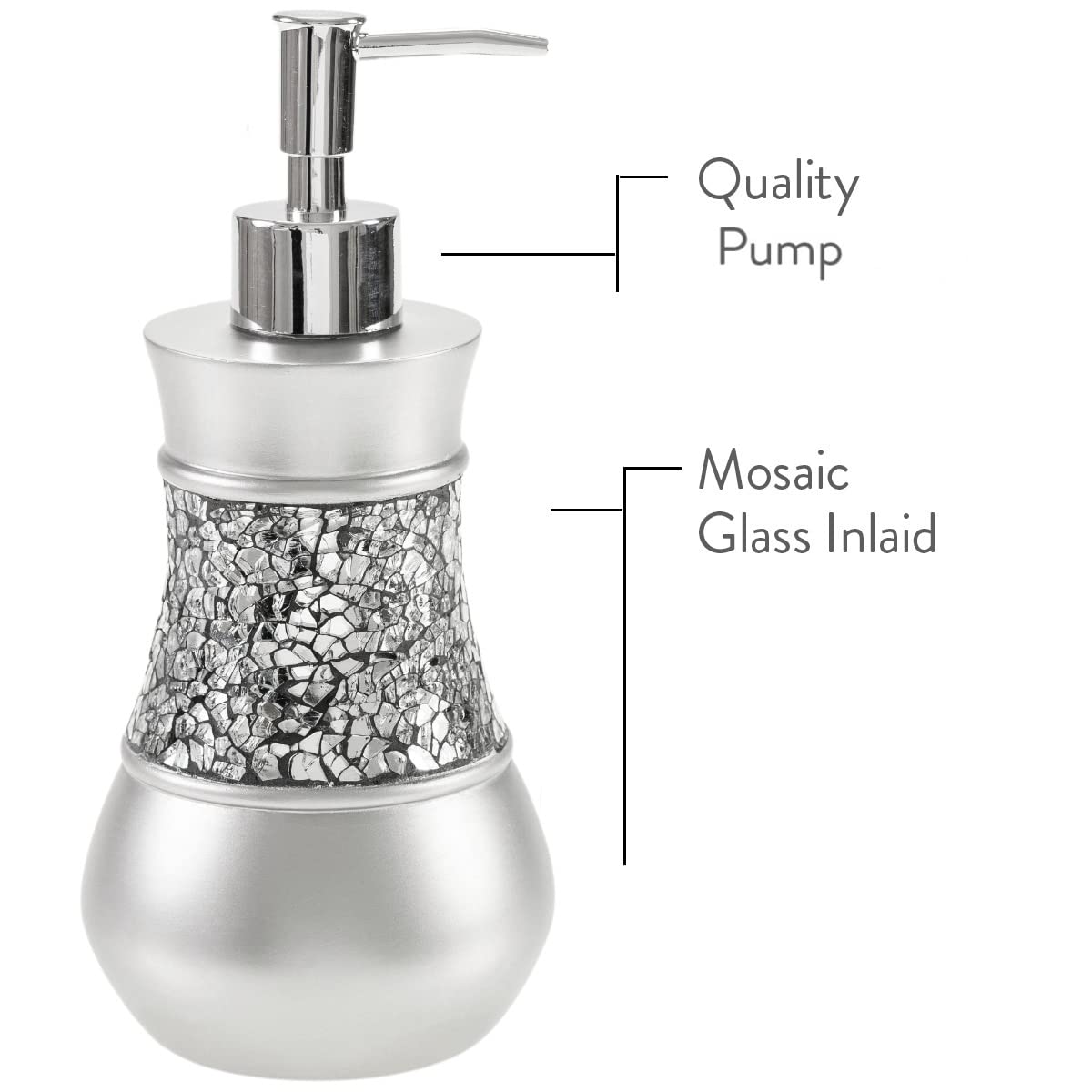 4 Pc. Resin Bathroom Accessory Set (4 Count)