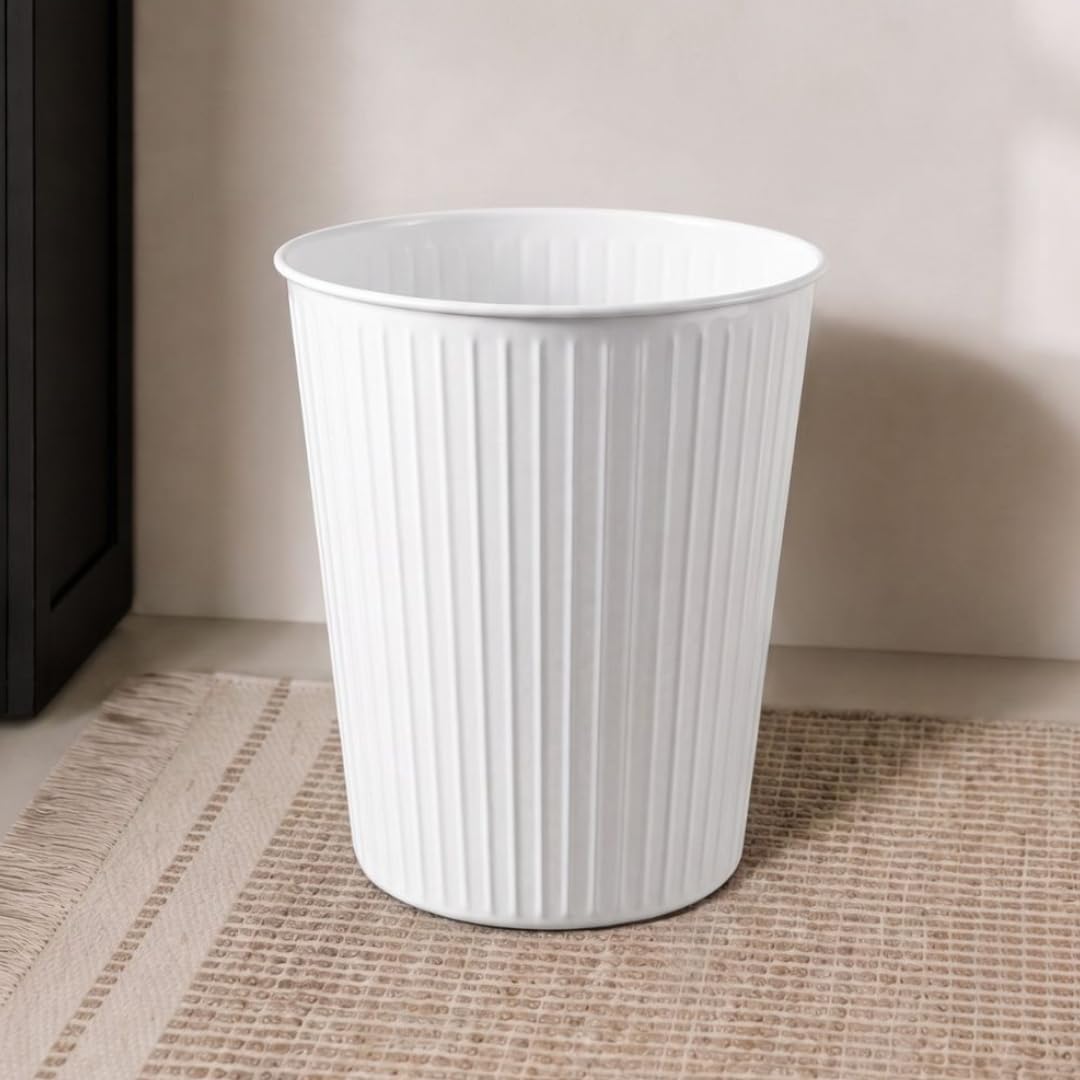 Metal Bathroom Trash Can