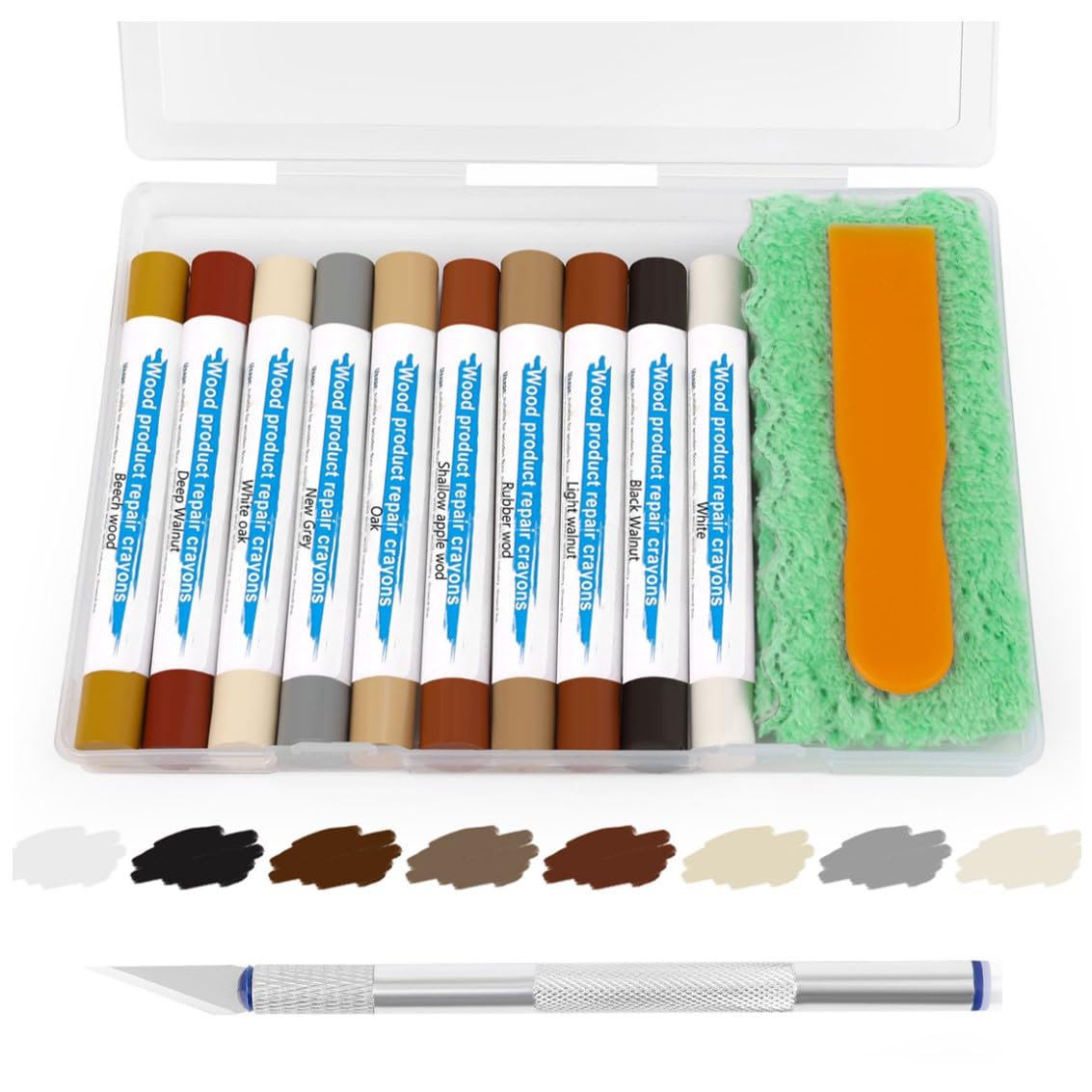 Wood Filler Sticks with 1P Box (10 Count)