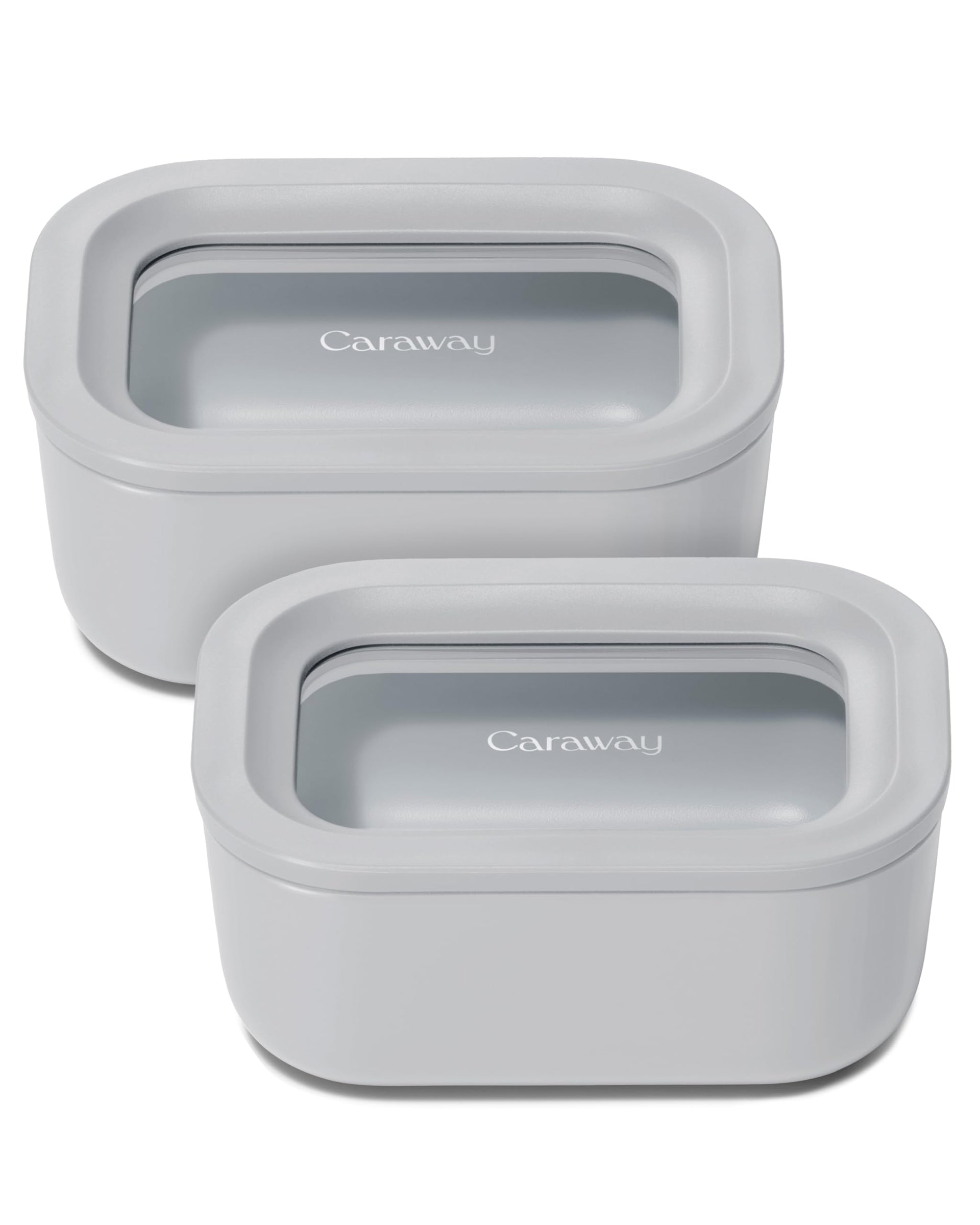2 Piece Glass Food Storage Container Set (2 Count)