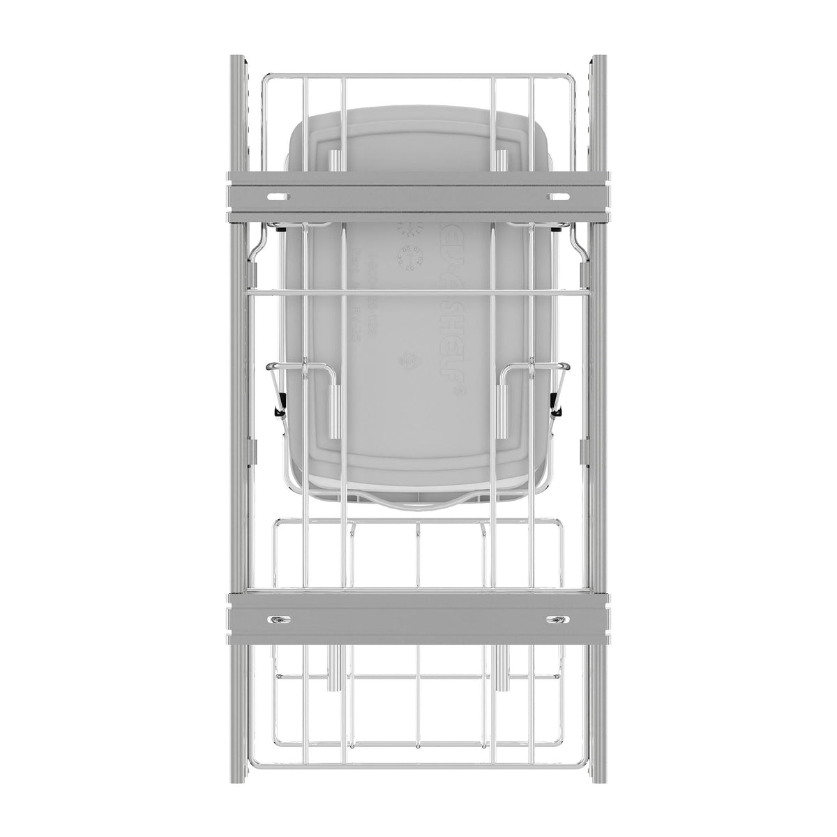 Single Pullout Trash Can for Kitchen Cabinets