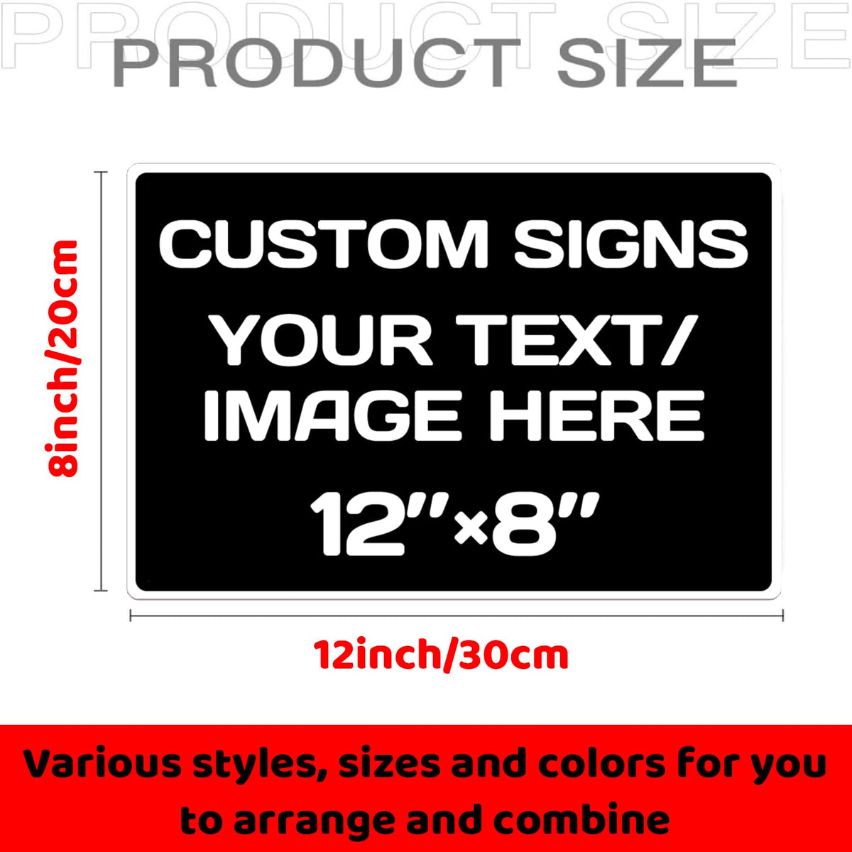 customizable sign