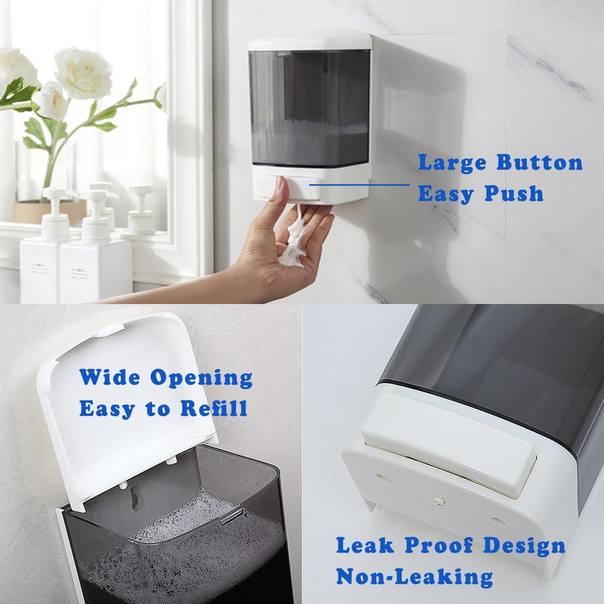 Manual Soap Dispenser Wall Mounted
