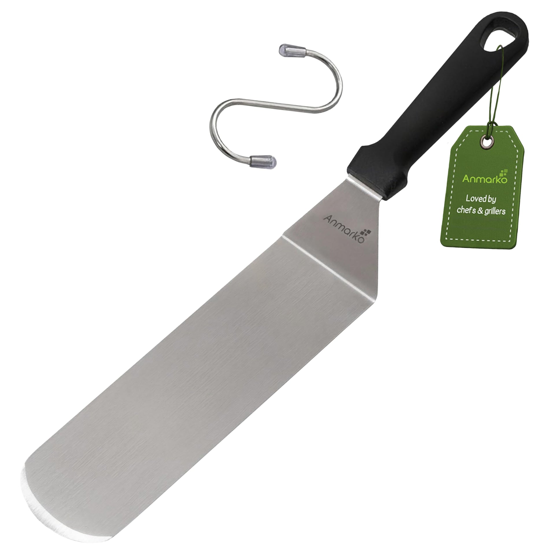 Stainless Steel Spatula with Plastic Handle